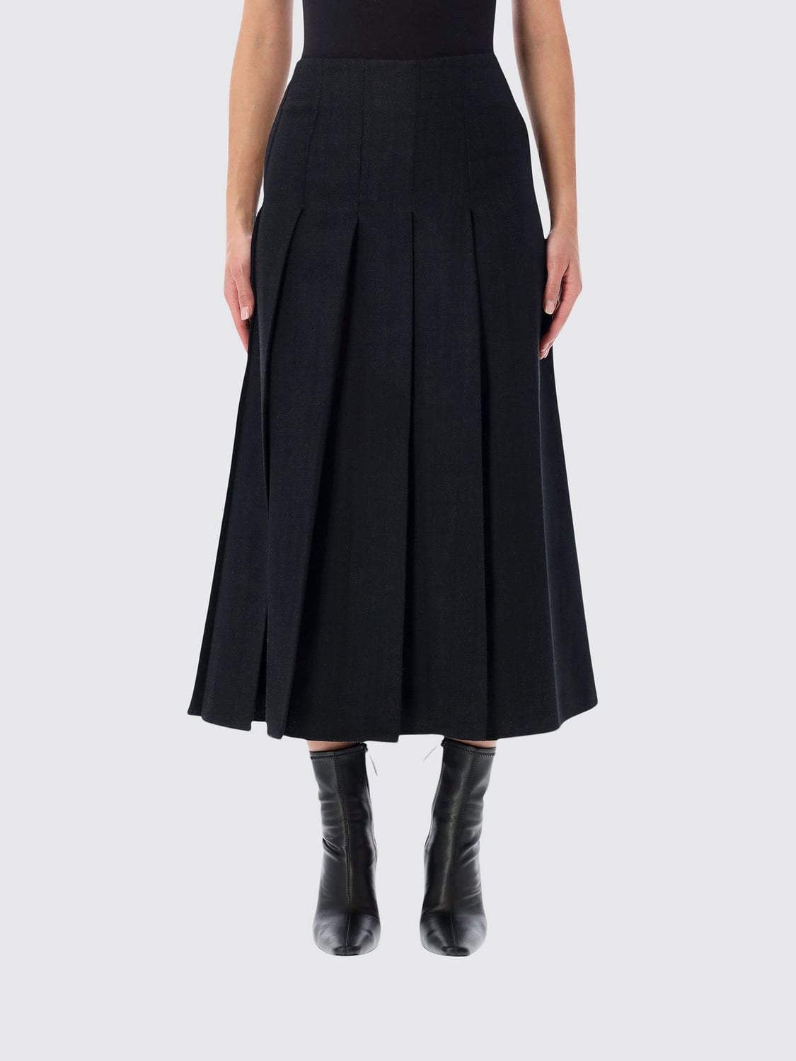 STUDIO NICHOLSON FALDA: Falda mujer Studio Nicholson, Negro - Img 1