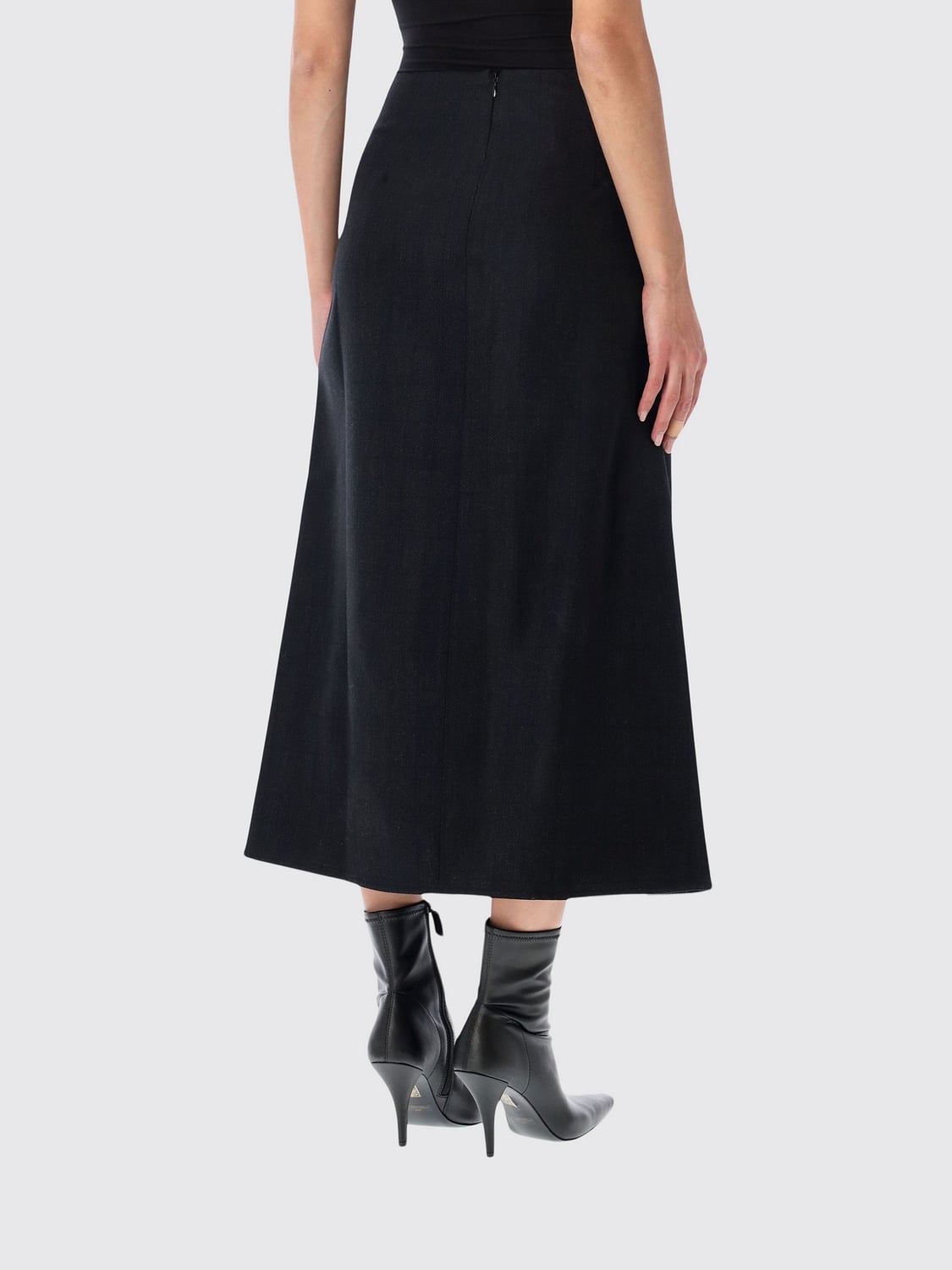STUDIO NICHOLSON FALDA: Falda mujer Studio Nicholson, Negro - Img 2