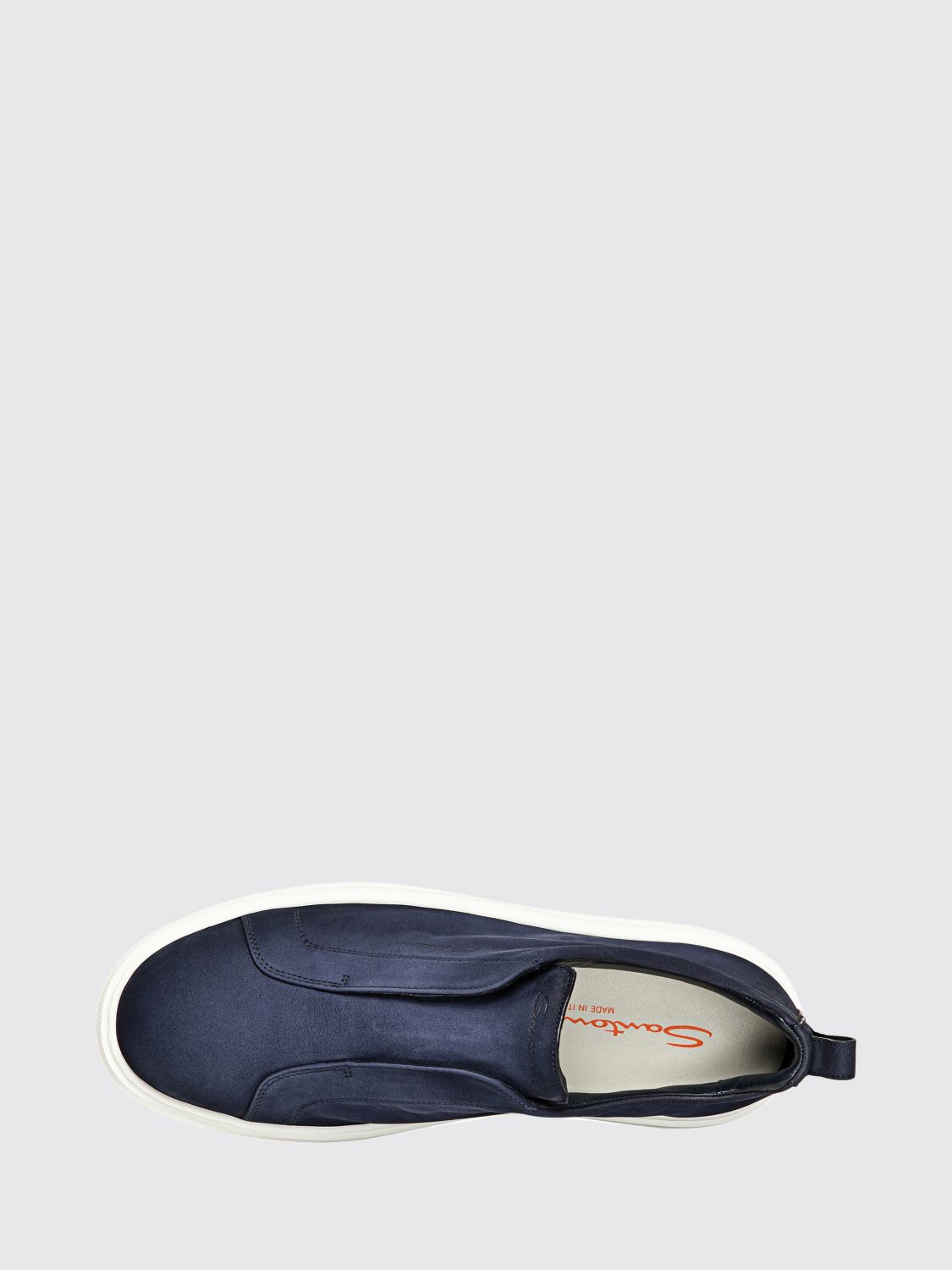SANTONI SNEAKERS: Sneakers men Santoni, Blue - Img 4