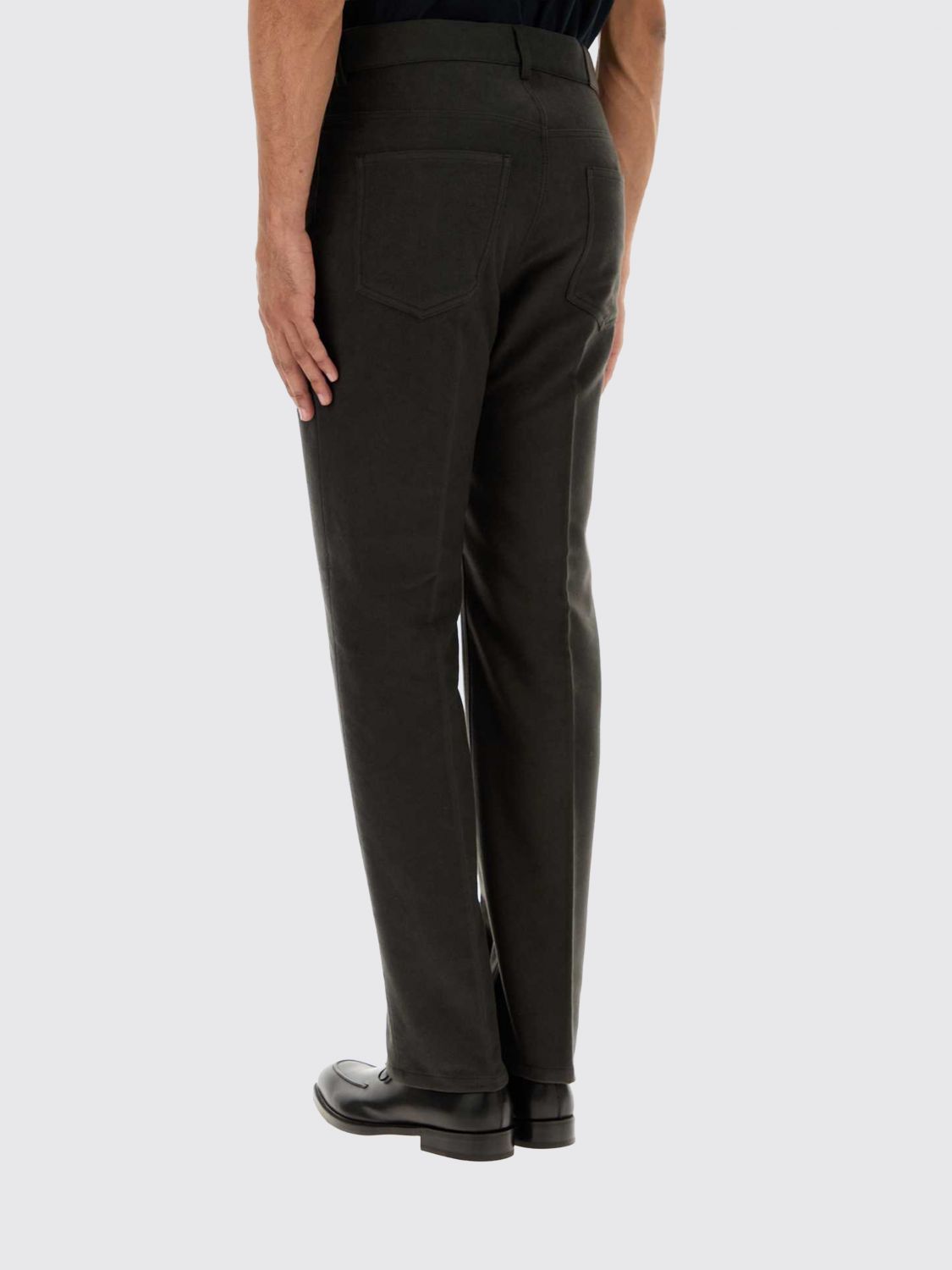 FERRAGAMO PANTALONI: Pantaloni uomo Ferragamo, Marrone - Img 2