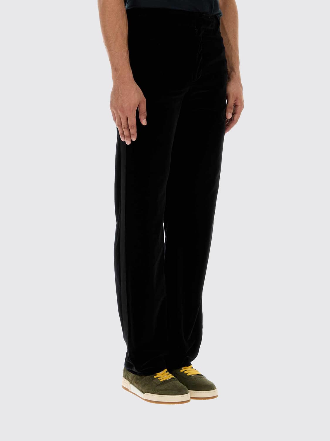 FENDI HOSE: Hose herren Fendi, Schwarz - Img 1