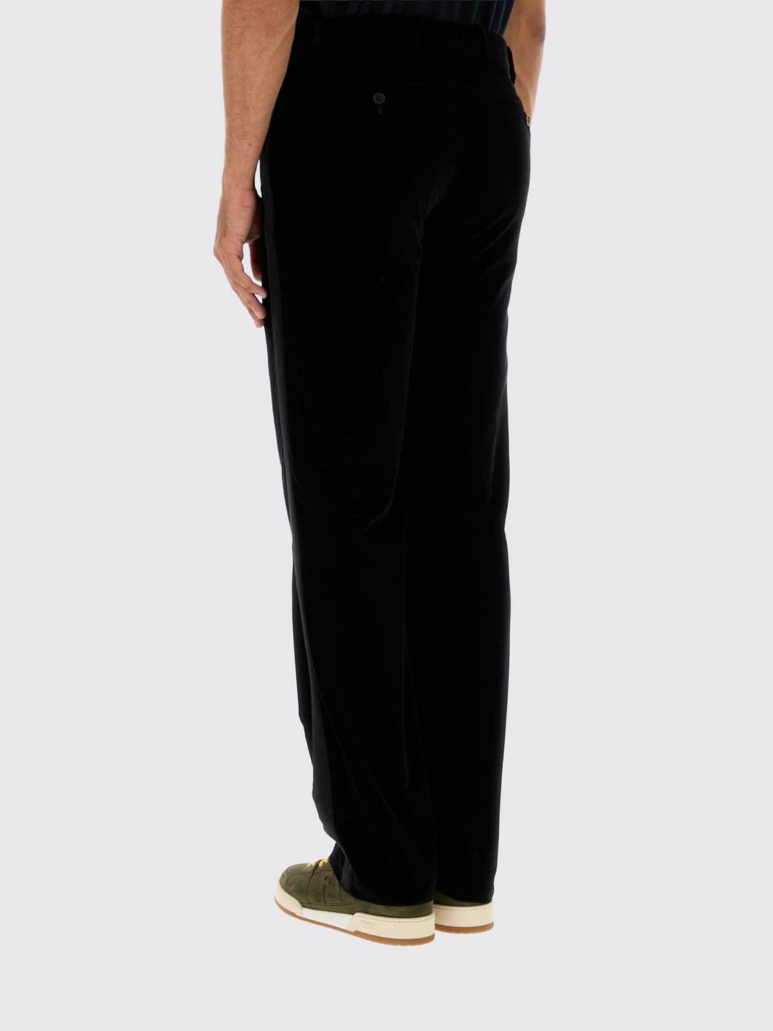FENDI HOSE: Hose herren Fendi, Schwarz - Img 2