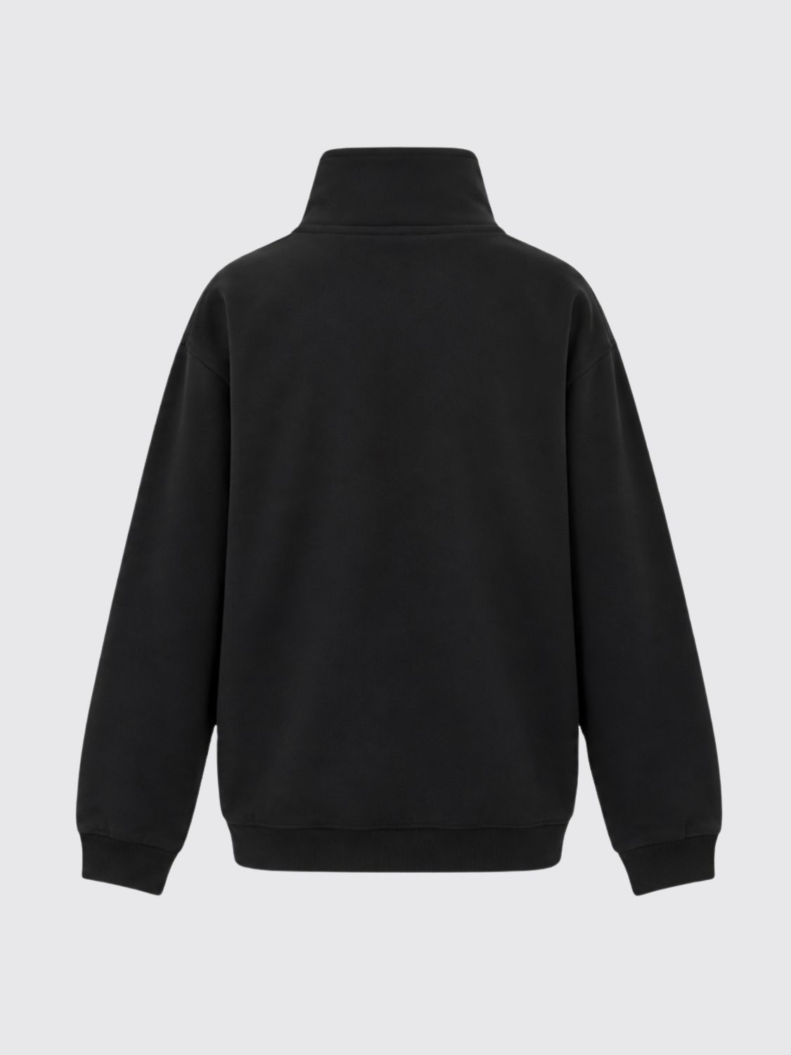 THE NORTH FACE SWEATSHIRT: Evolution Simple Dome The North Face High Neck Half-Zip Sweatshirt, Black - Img 3