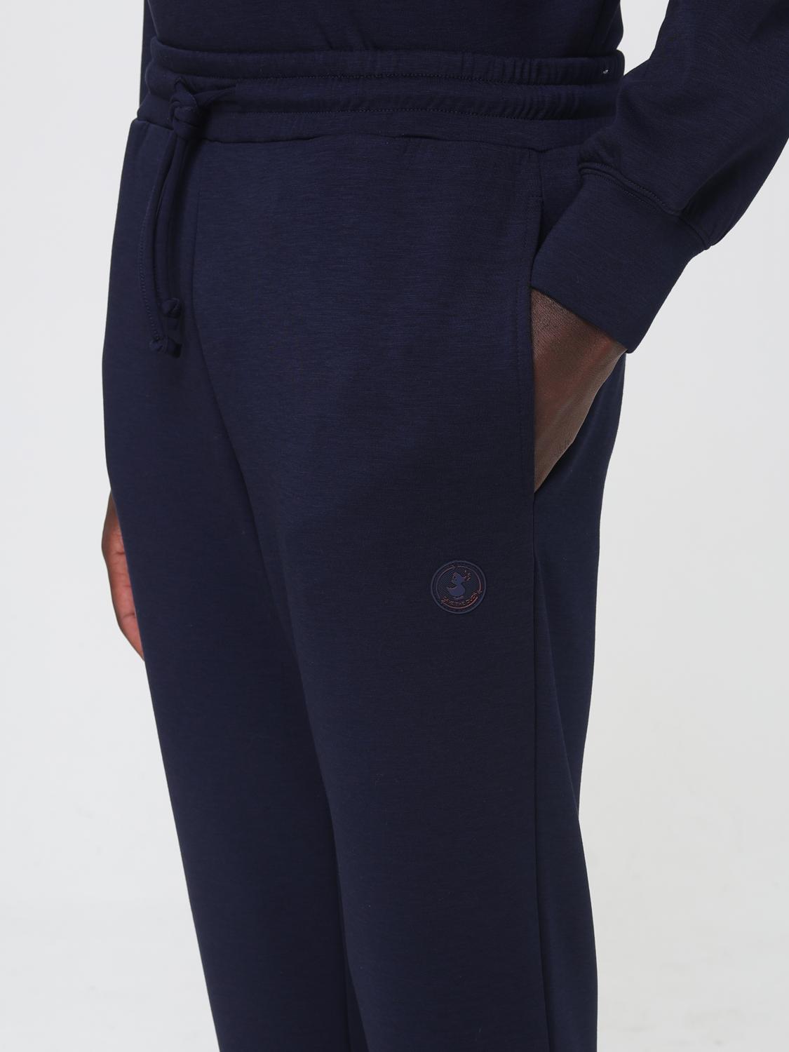 SAVE THE DUCK PANTS: Pants men Save The Duck, Blue - Img 3