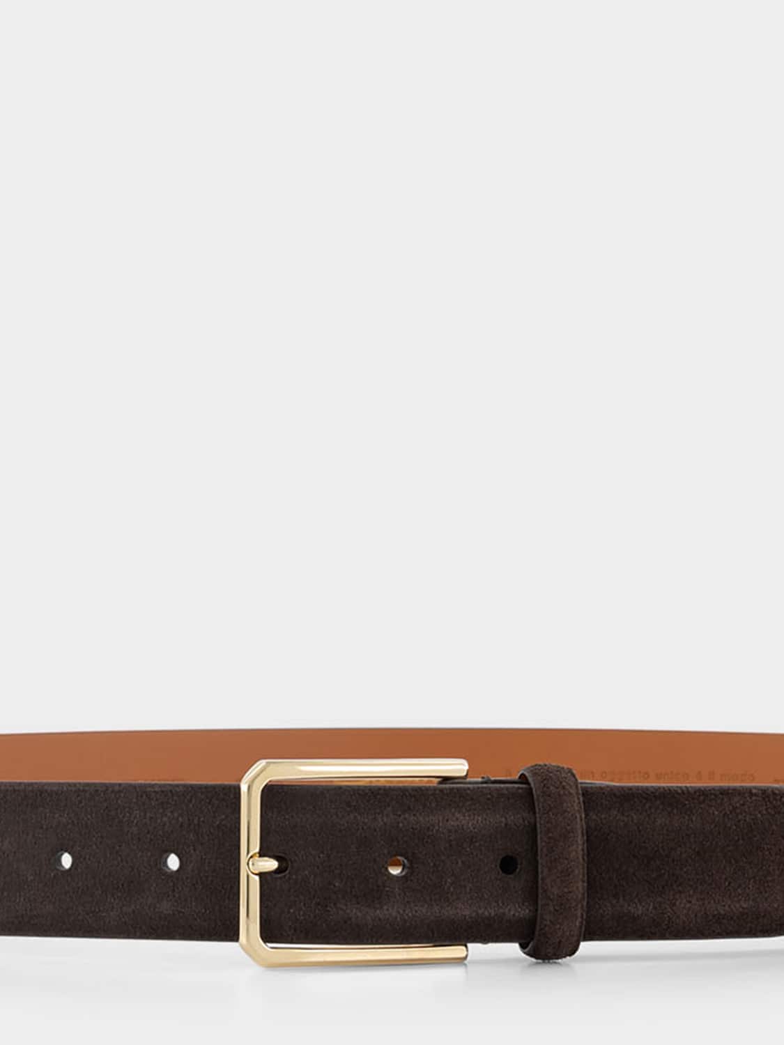 SANTONI BELT: Belt men Santoni, Brown - Img 2