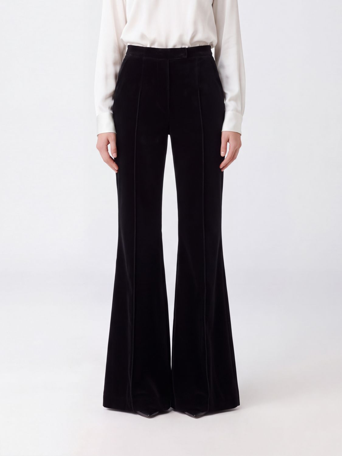 COSTARELLOS PANTALONI: Pantaloni donna Costarellos, Nero - Img 1
