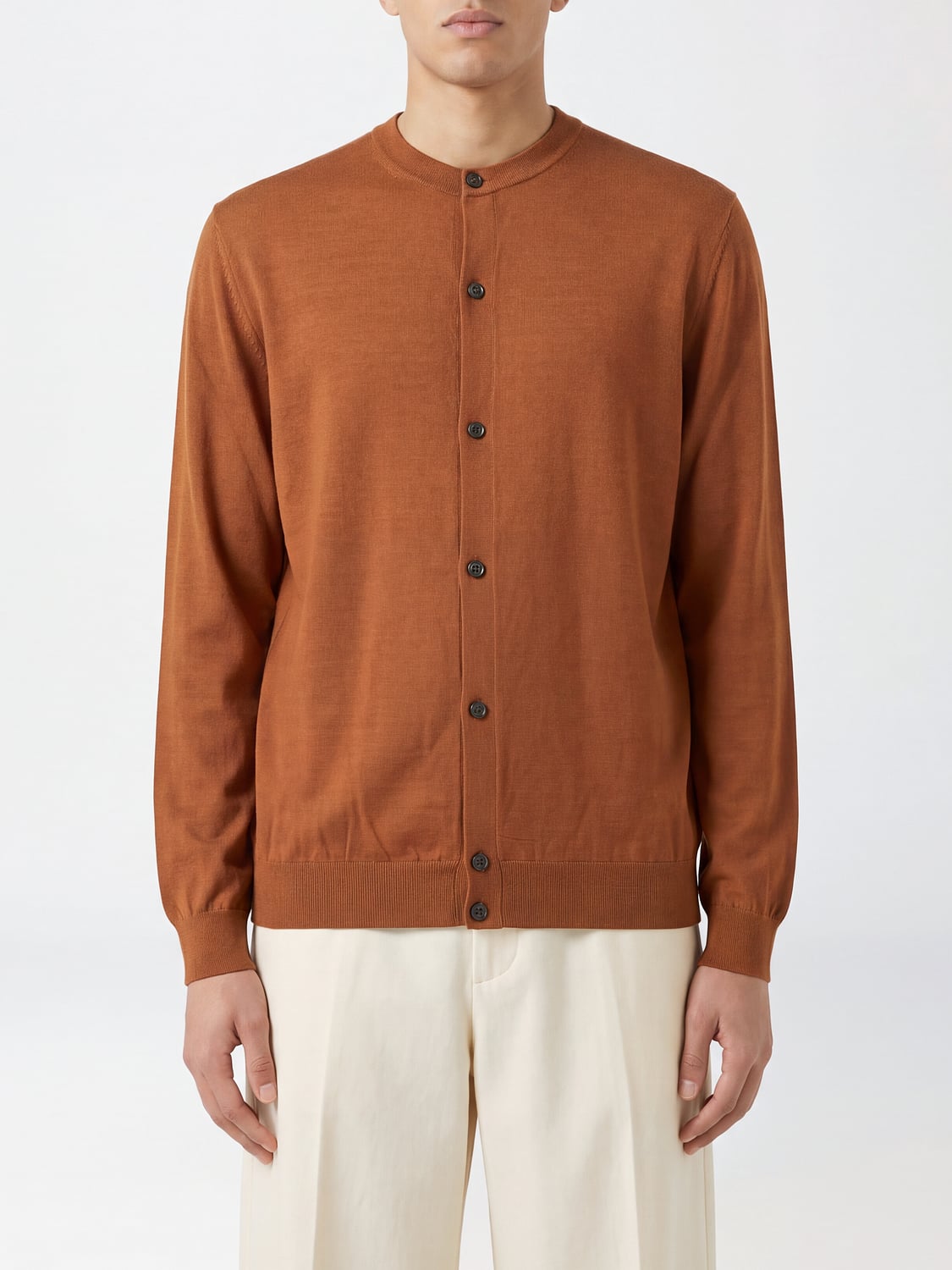HERNO PULLOVER: Pullover herren Herno, Kupferrot - Img 1