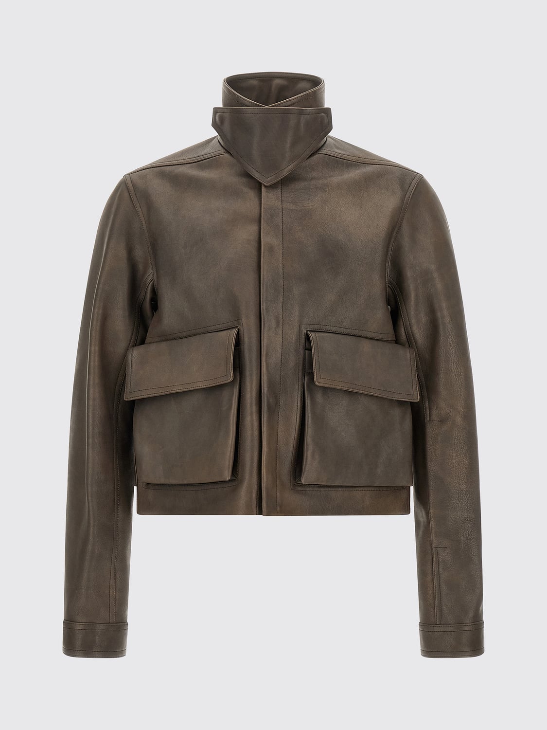 RICK OWENS JACKET: Jacket men Rick Owens, Brown - Img 2