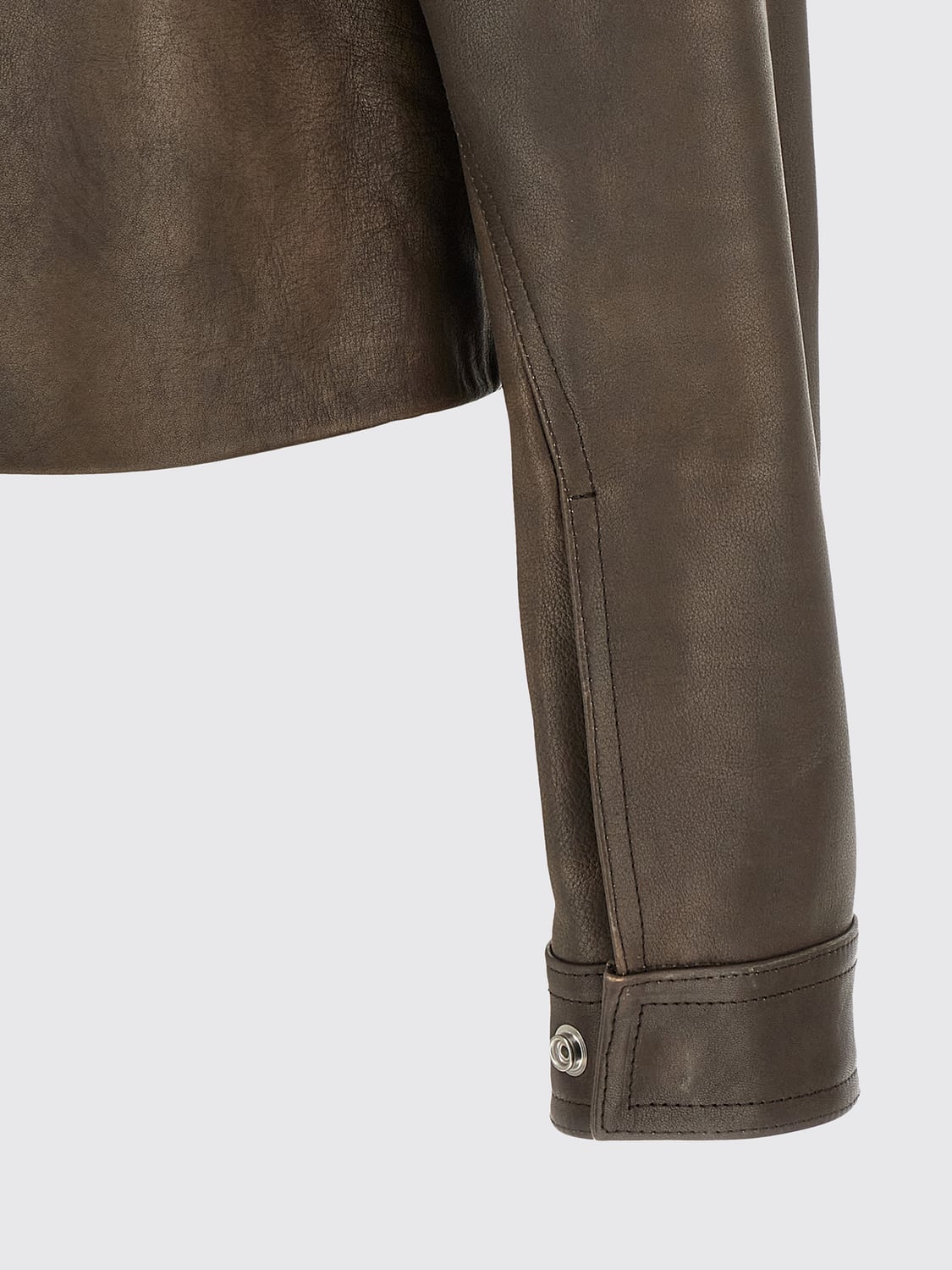 RICK OWENS JACKET: Jacket men Rick Owens, Brown - Img 4