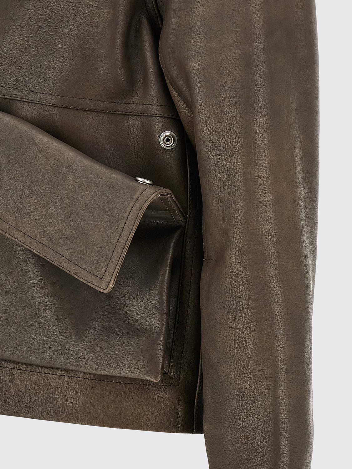 RICK OWENS JACKET: Jacket men Rick Owens, Brown - Img 5
