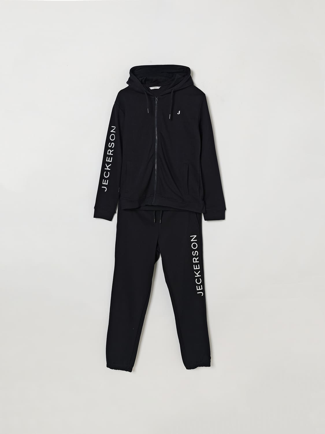 JECKERSON KLEIDUNGSSET: 2-teiliges Set Jeckerson für Jungen mit Kapuzen-Sweatjacke, Blau - Img 1