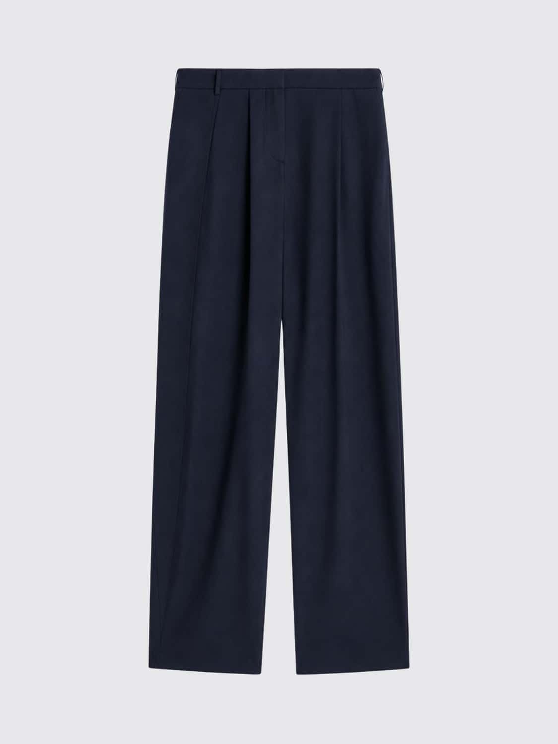 SEMICOUTURE PANTALONES: Pantalones mujer Semicouture, Azul Oscuro - Img 3