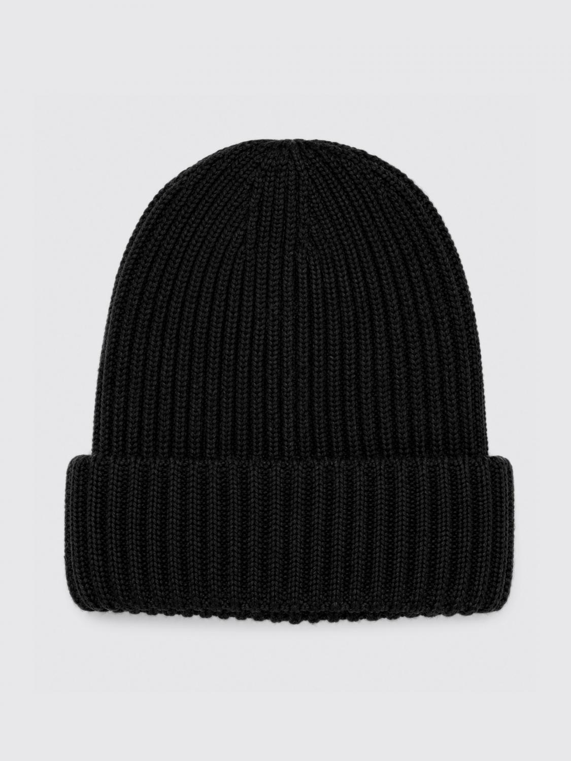 PAOLO PECORA HAT: Hat kids Paolo Pecora, Black - Img 1
