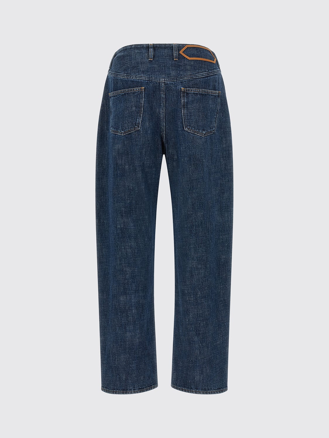 JACQUEMUS JEANS: Jacquemus Straight-Leg Jeans in Organic Cotton Denim, Blue - Img 3