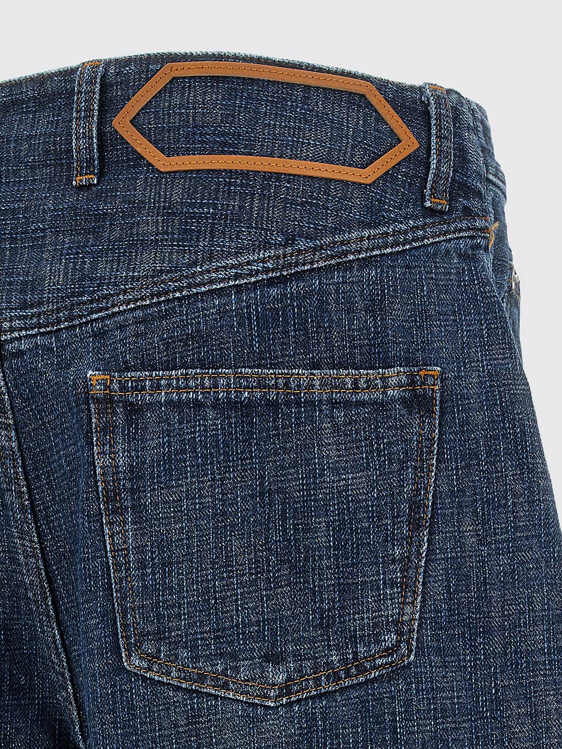 JACQUEMUS JEANS: Jacquemus Straight-Leg Jeans in Organic Cotton Denim, Blue - Img 4