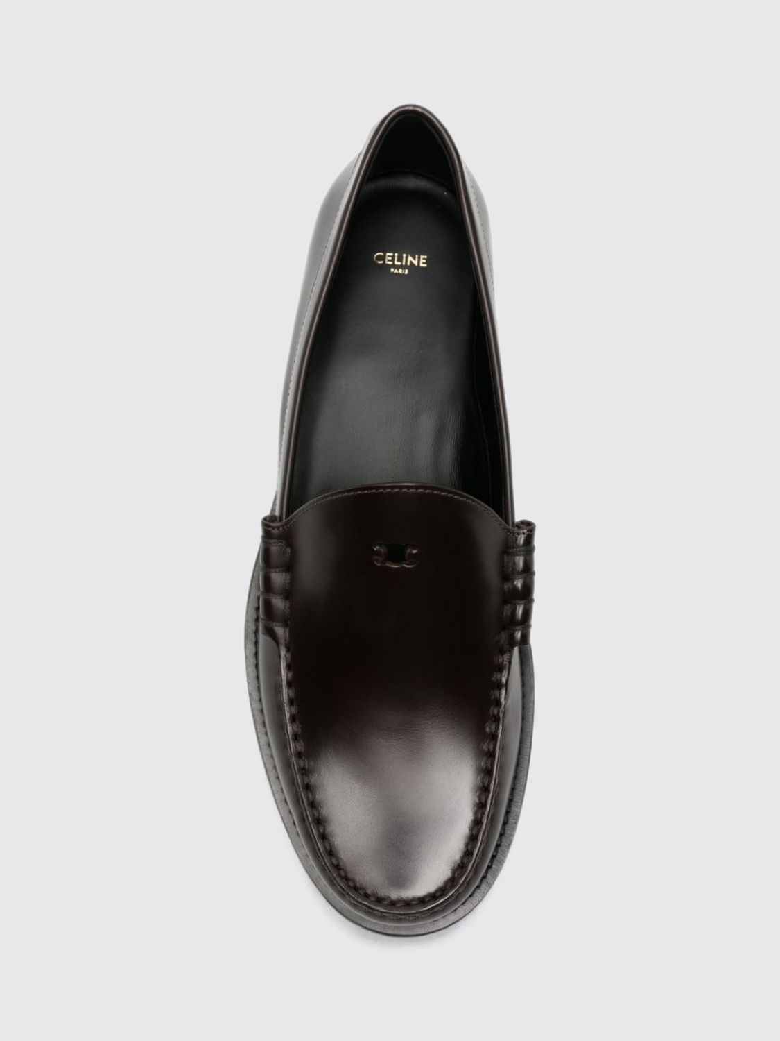 CELINE MOCASSINI: Mocassini uomo Celine, Marrone - Img 4
