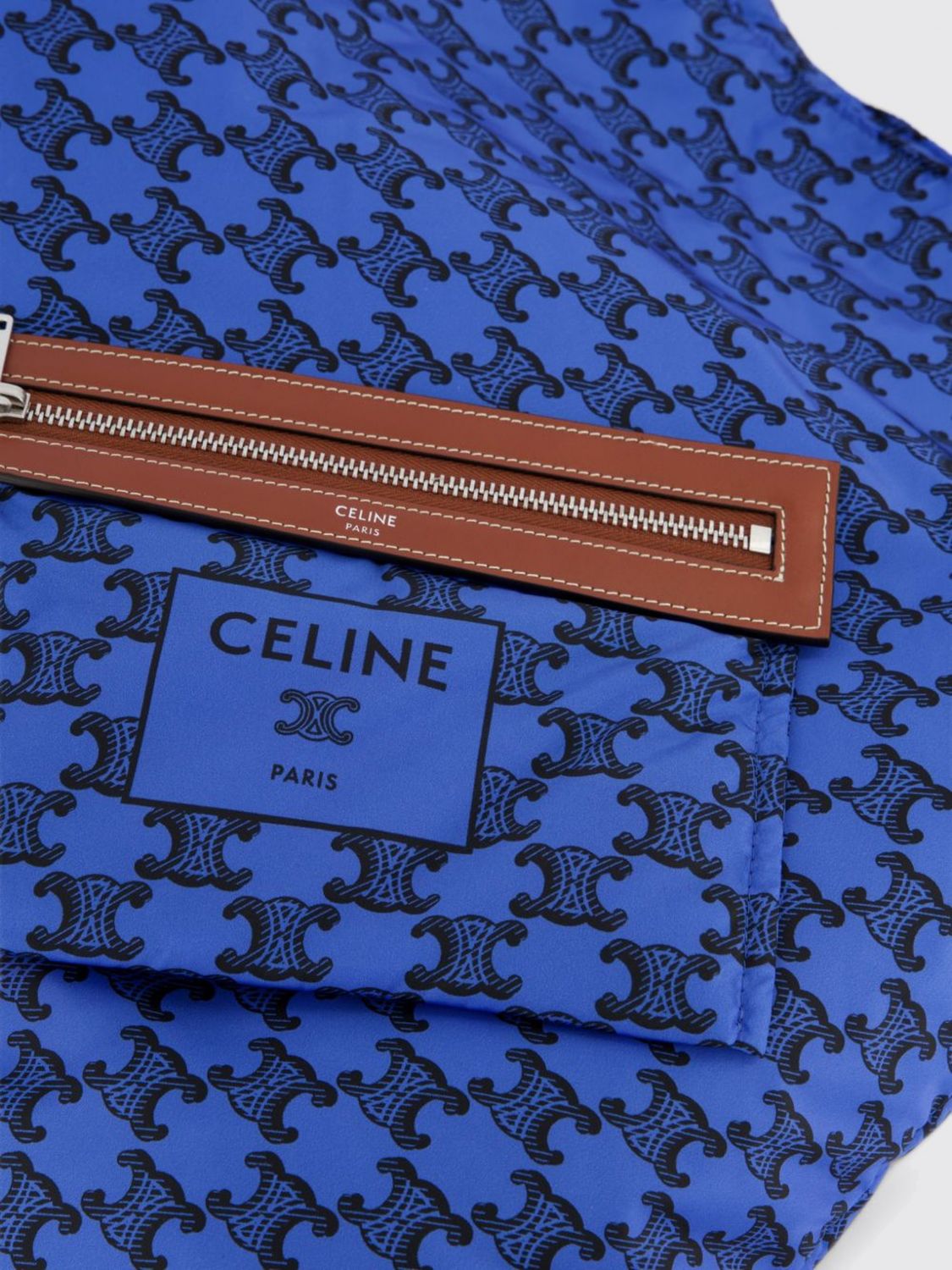 CELINE BAG: Bag men Celine, Blue - Img 4