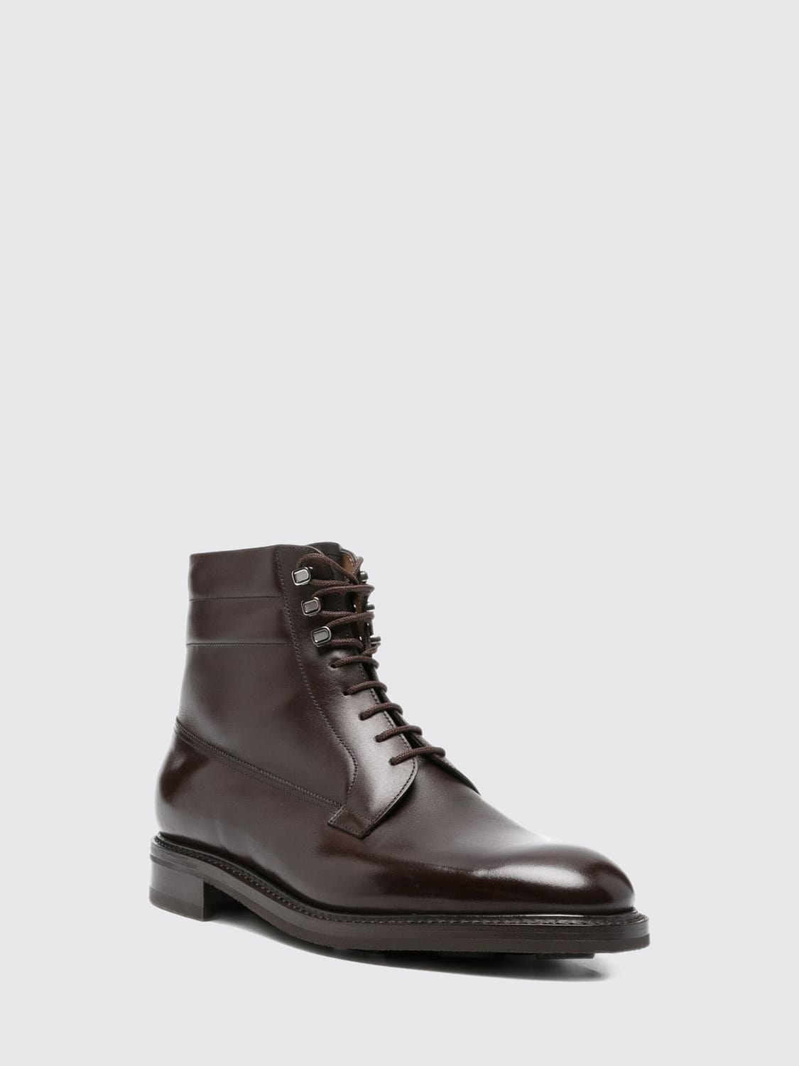 JOHN LOBB BOTTINE: Bottine homme John Lobb, Marron - Img 2