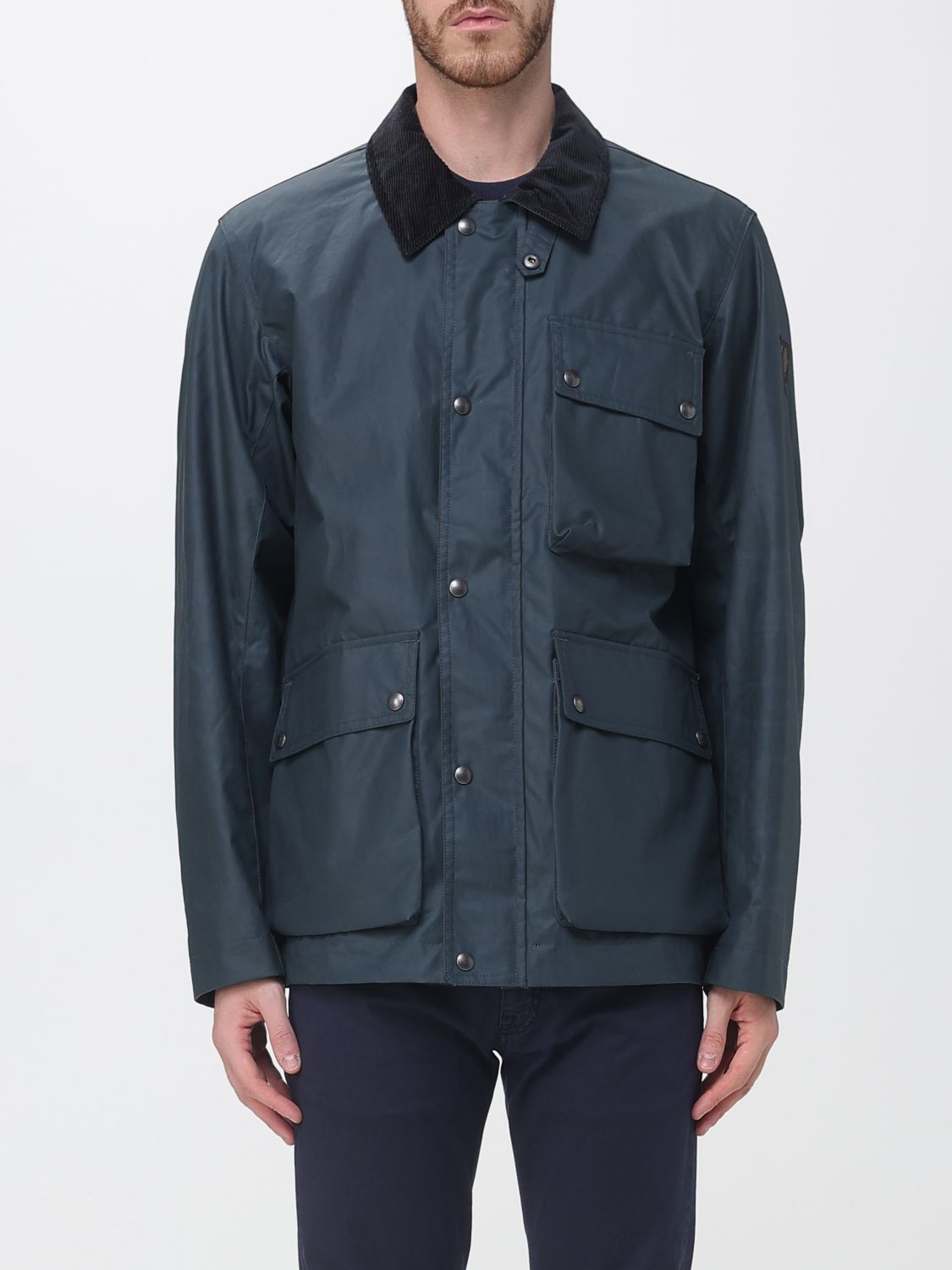 BELSTAFF ジャケット: ジャケット メンズ Belstaff, ペトロリウムブルー - Img 1