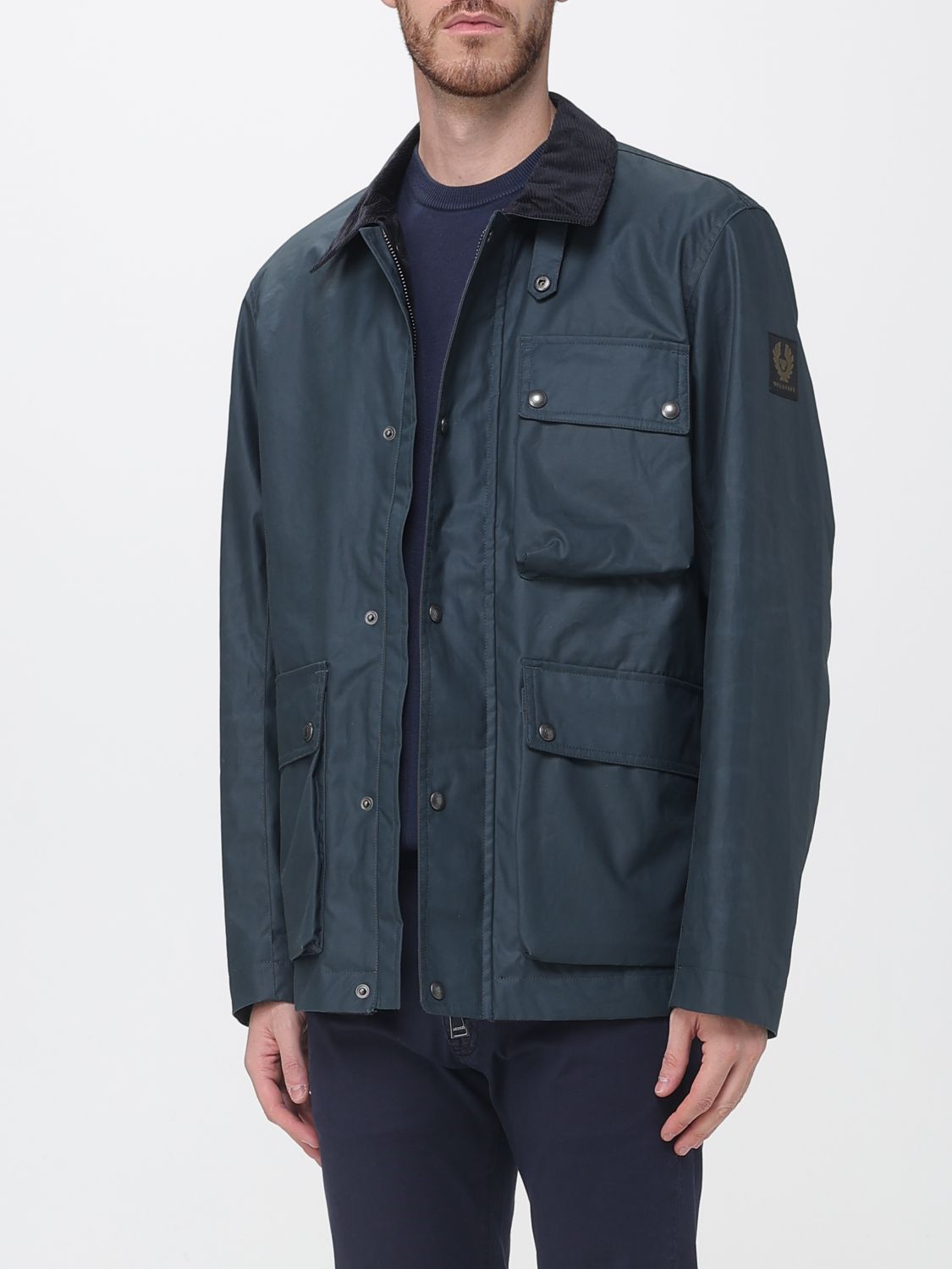 BELSTAFF ジャケット: ジャケット メンズ Belstaff, ペトロリウムブルー - Img 3