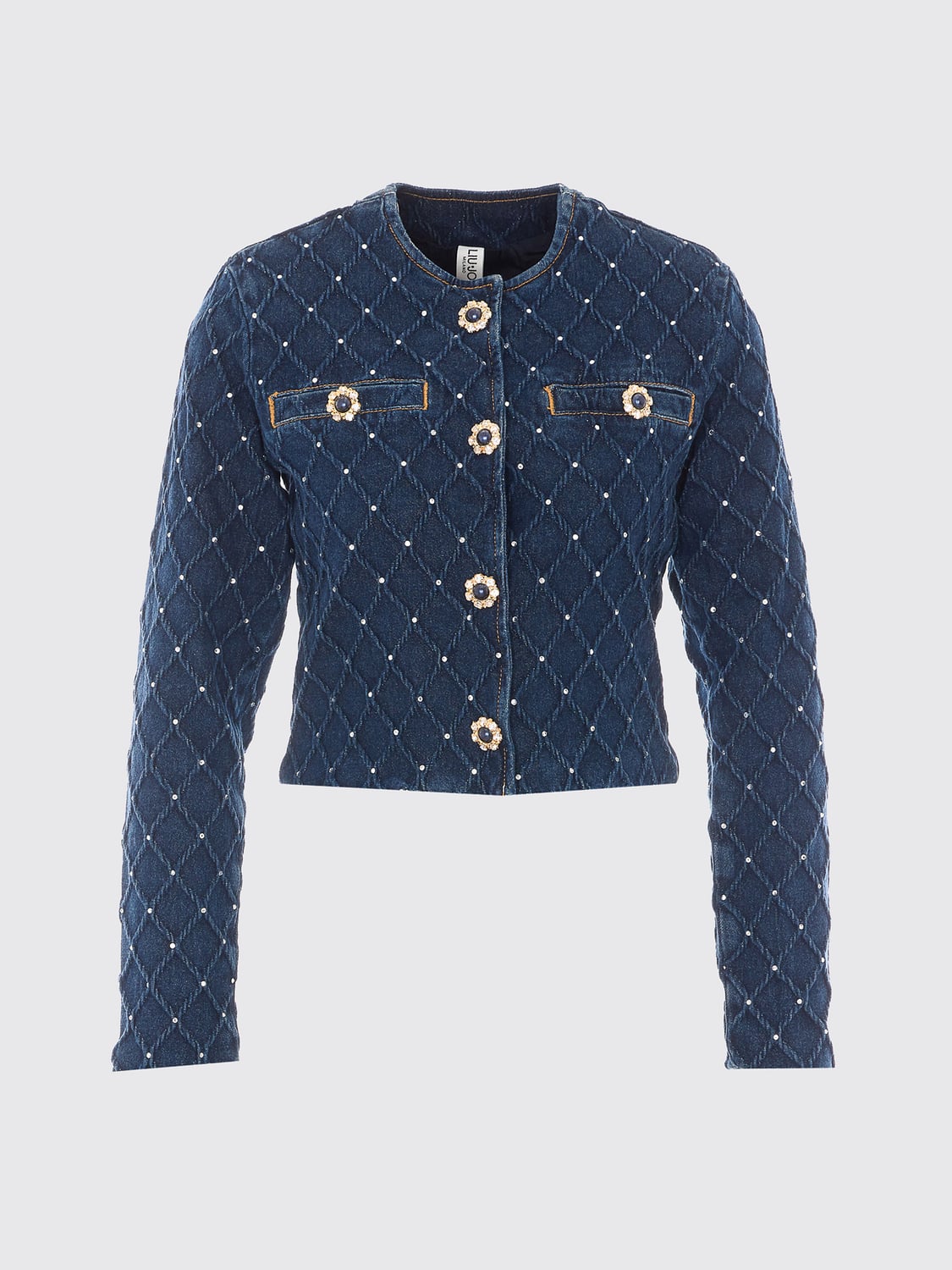 LIU JO JACKET: Jacket woman Liu Jo, Denim - Img 2