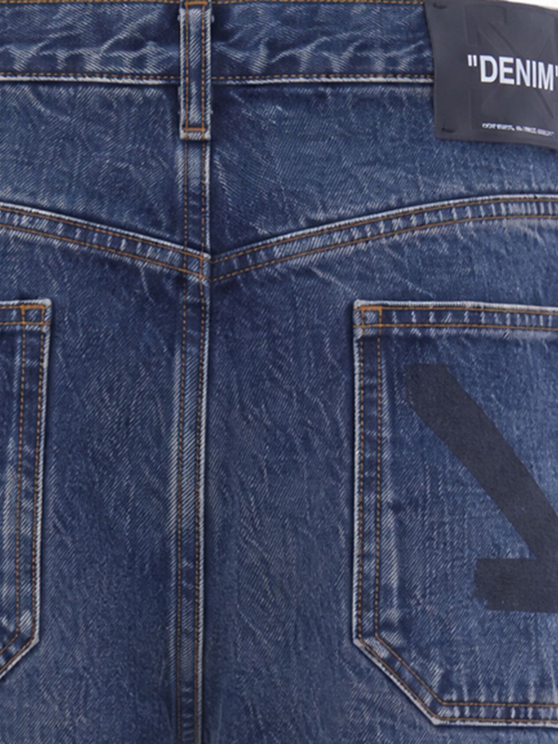 OFF-WHITE JEANS: Jeans men Off-white, Blue - Img 3