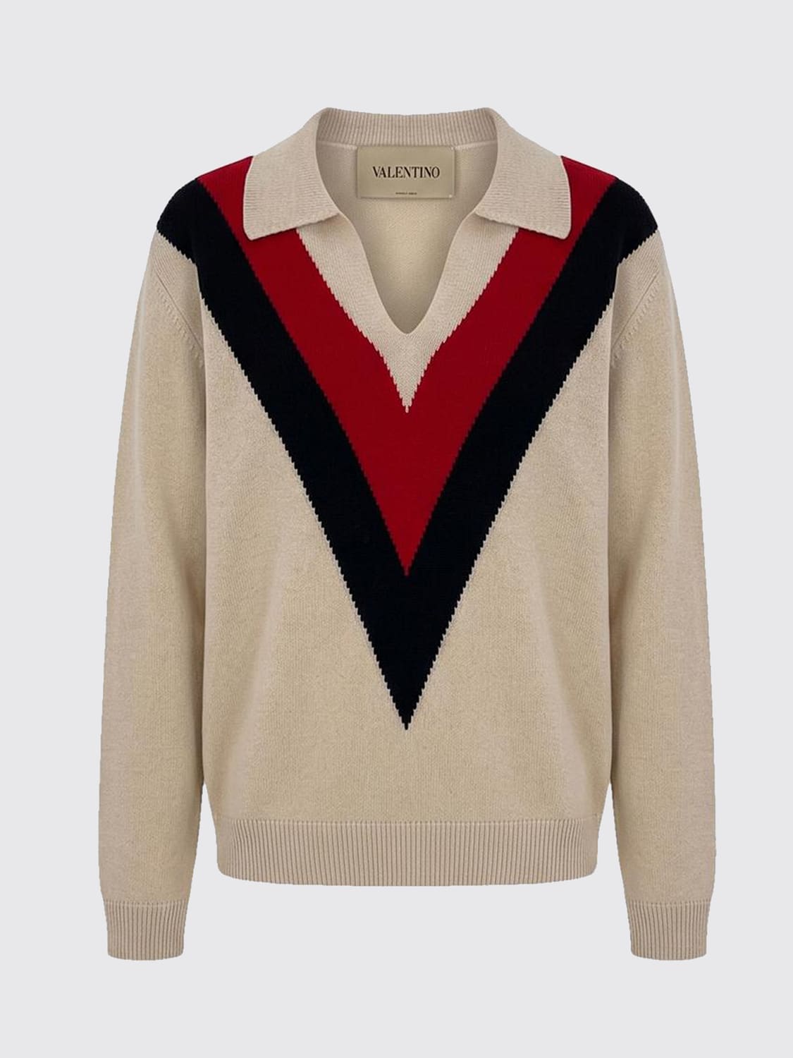 VALENTINO GARAVANI PULLOVER: Pullover herren Valentino Garavani, Butter - Img 2