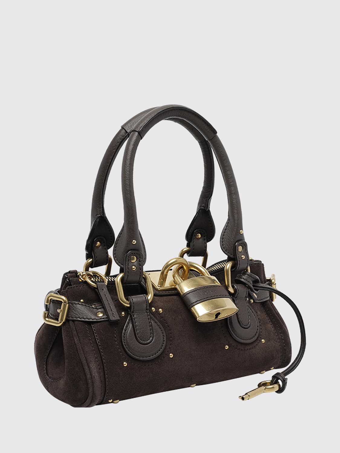 CHLOÉ BORSA A SPALLA: Borsa a spalla donna ChloÉ, Marrone - Img 3