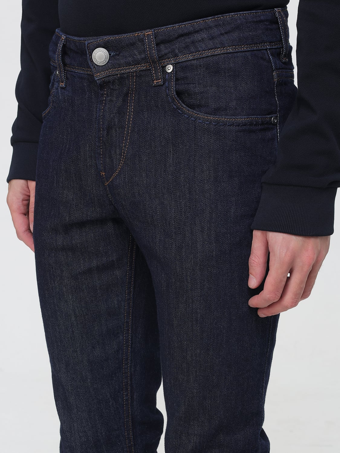 RE-HASH JEANS: Jeans men Re-hash, Denim - Img 3