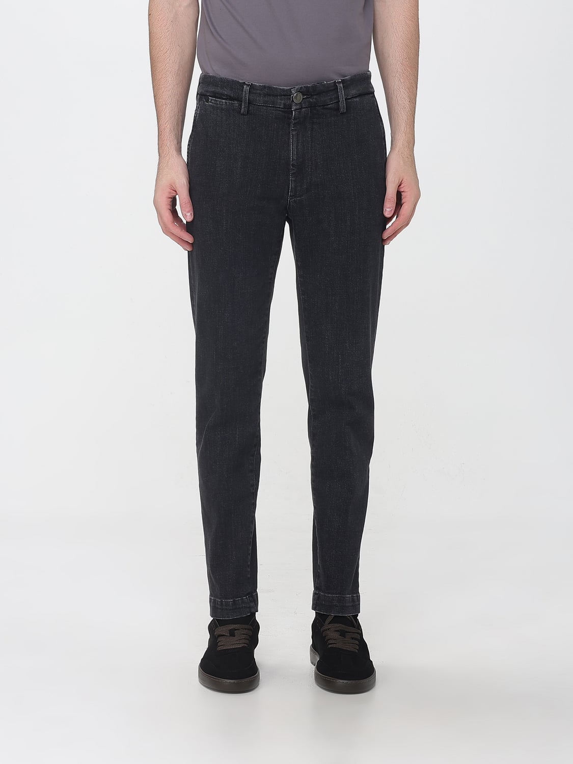RE-HASH JEANS: Jeans men Re-hash, Black - Img 1