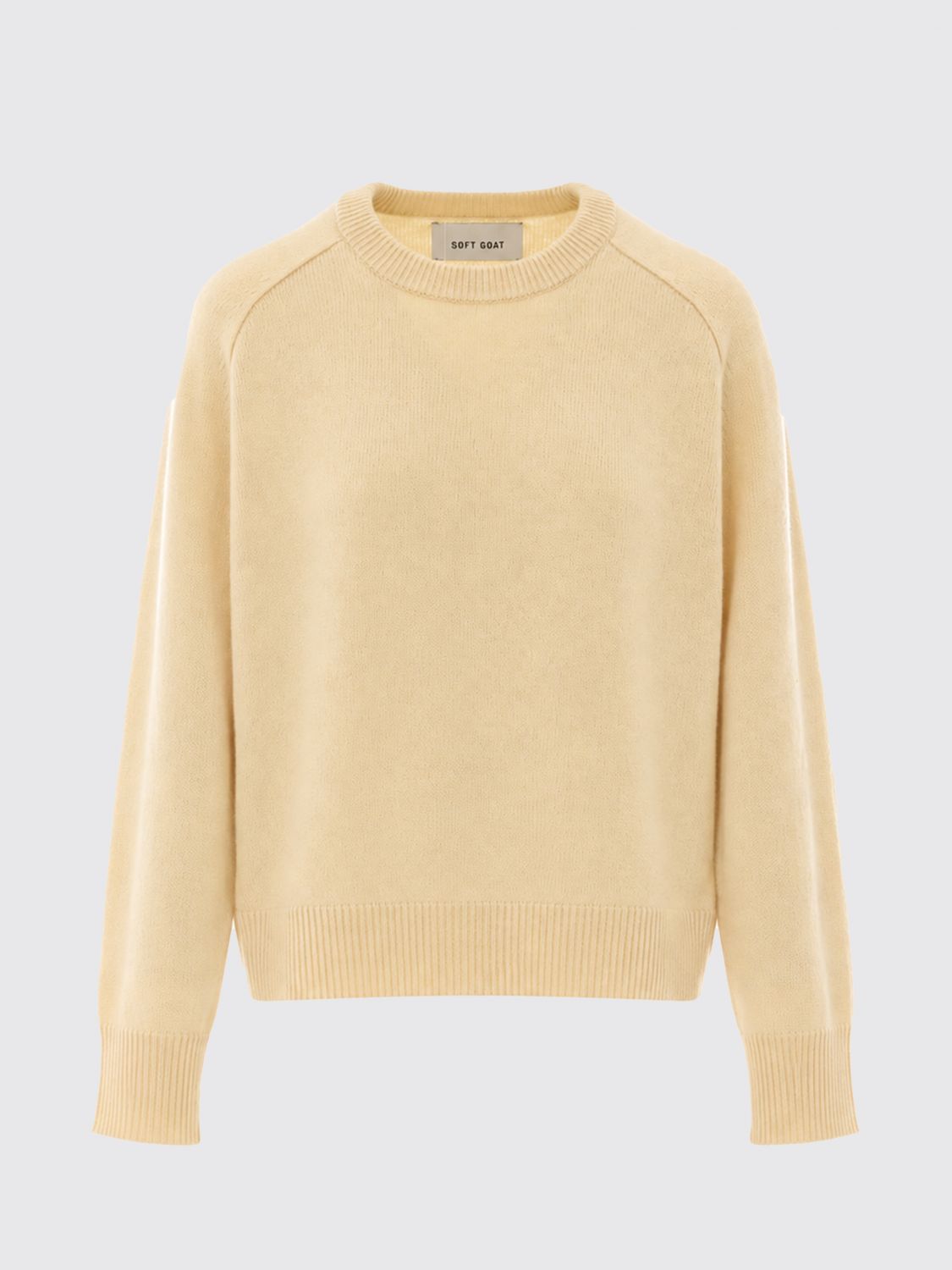 SOFT GOAT PULLOVER: Pullover damen Soft Goat, Gelb - Img 2