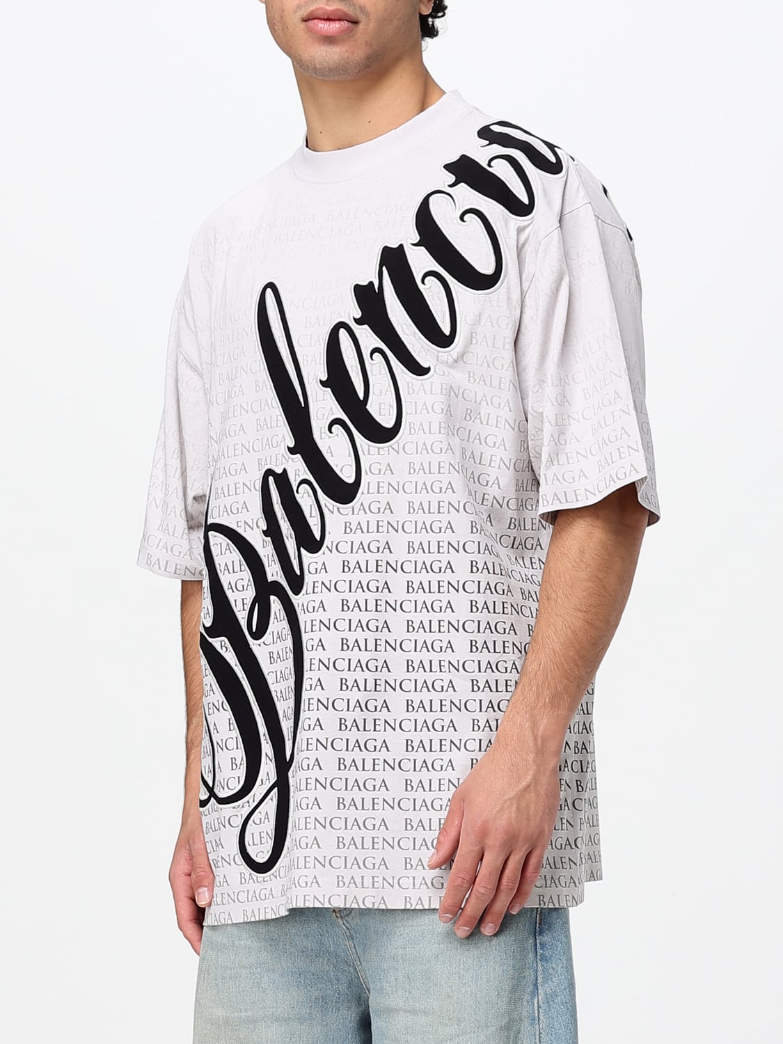 BALENCIAGA CAMICIA: Camicia uomo Balenciaga, Bianco - Img 4