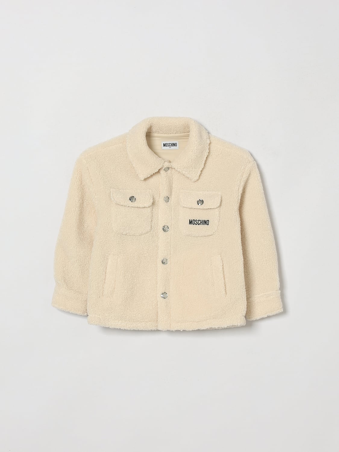 MOSCHINO BLAZER: Blazer kinder Moschino, Ecru - Img 1