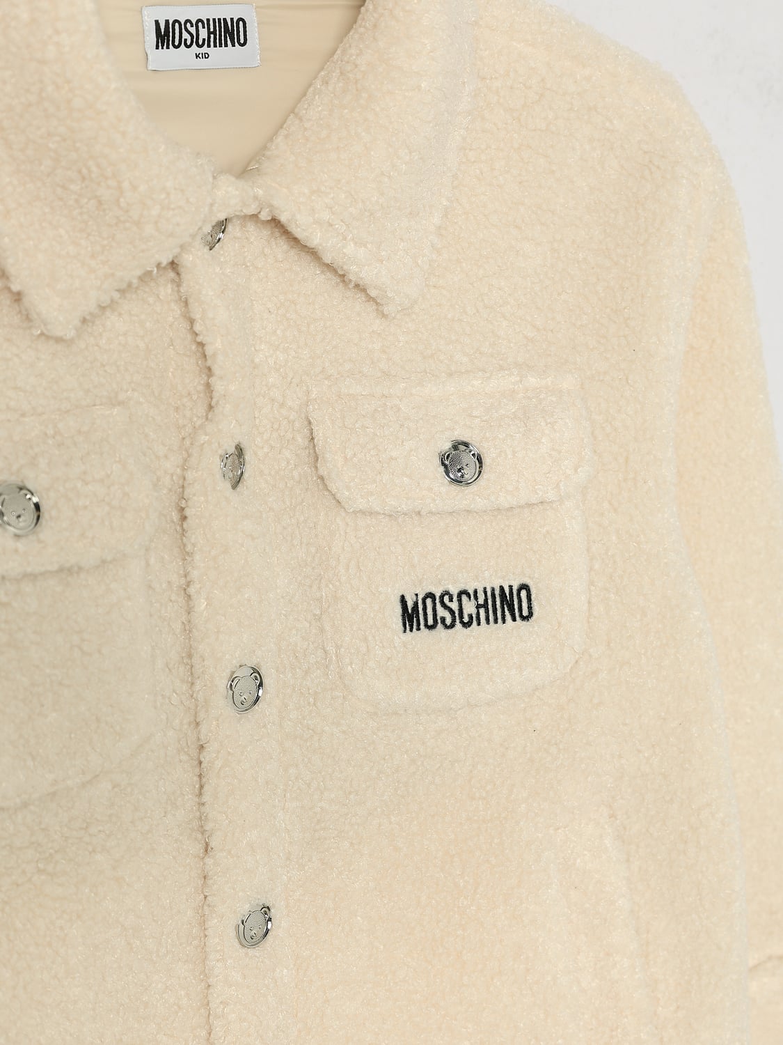 MOSCHINO BLAZER: Blazer kinder Moschino, Ecru - Img 3