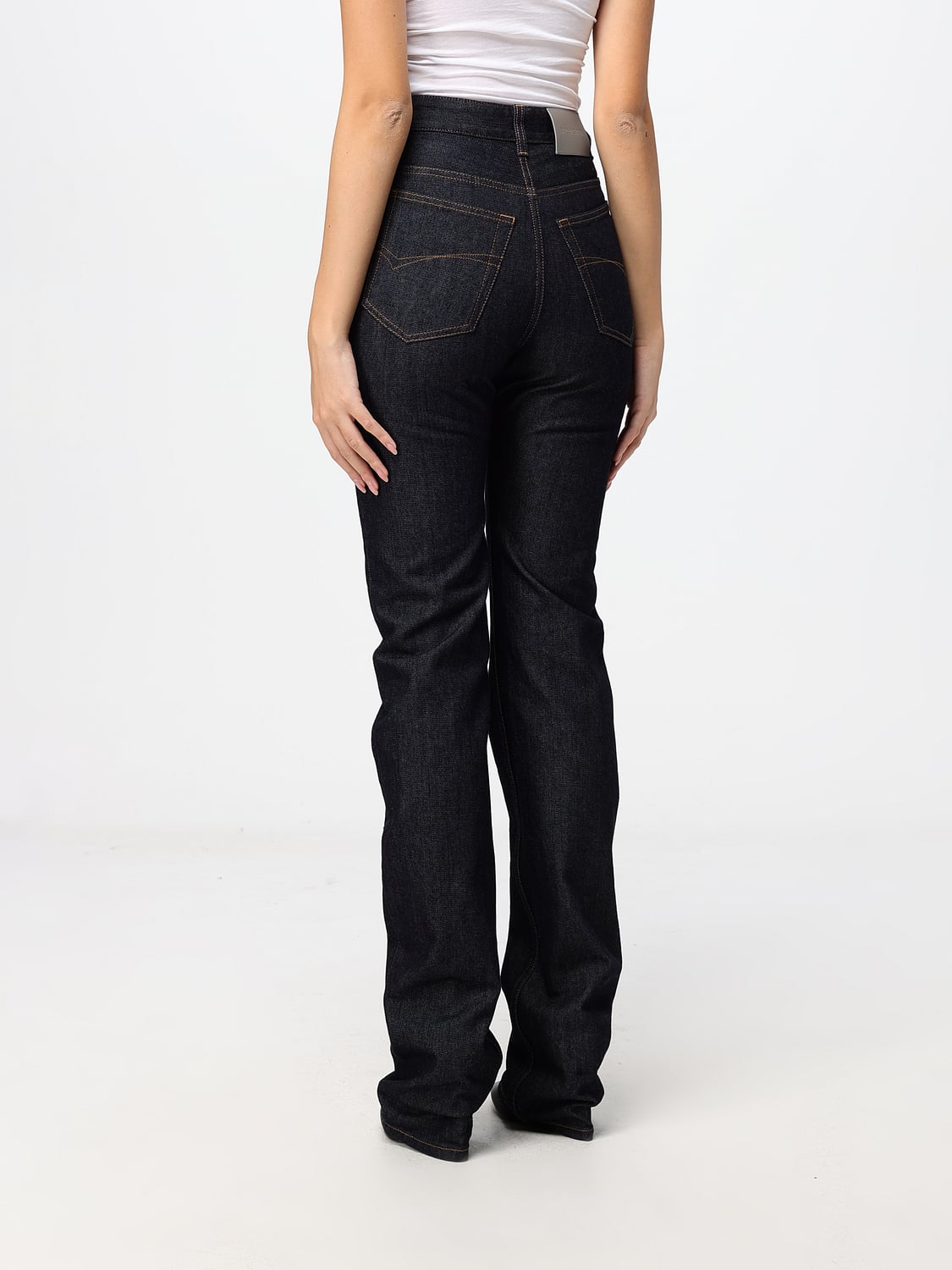 BALENCIAGA JEANS: Jeans donna Balenciaga, Blue - Img 3