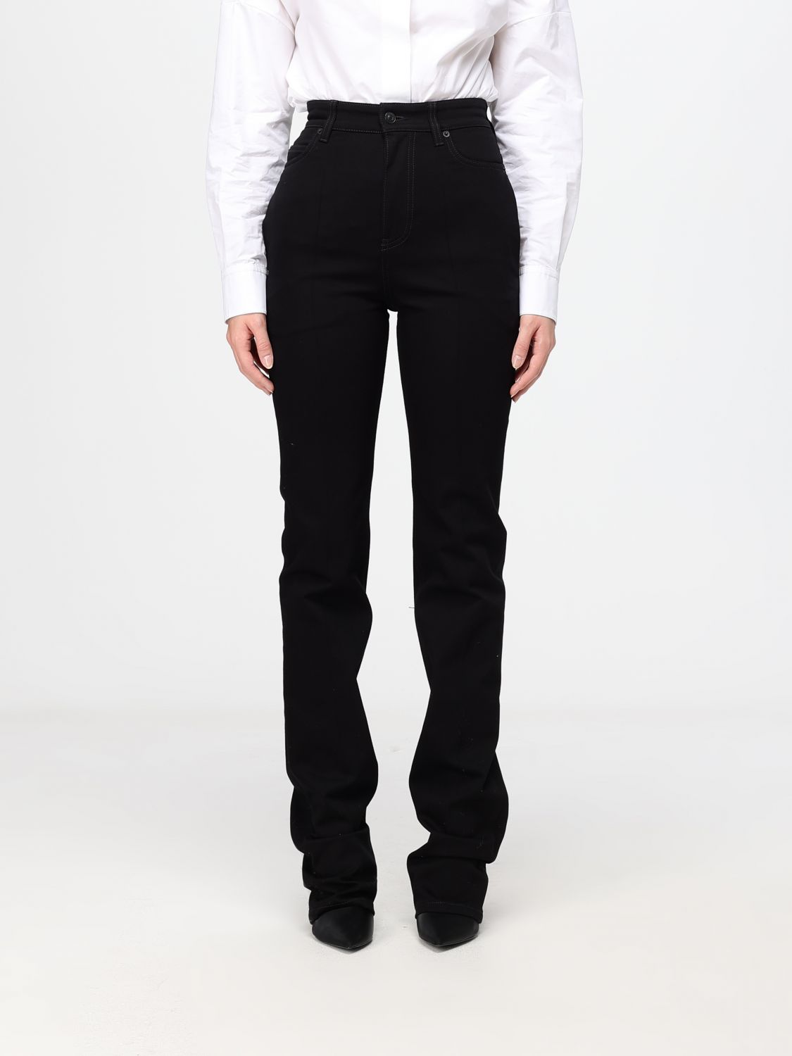 BALENCIAGA VAQUEROS: Vaqueros mujer Balenciaga, Negro - Img 1