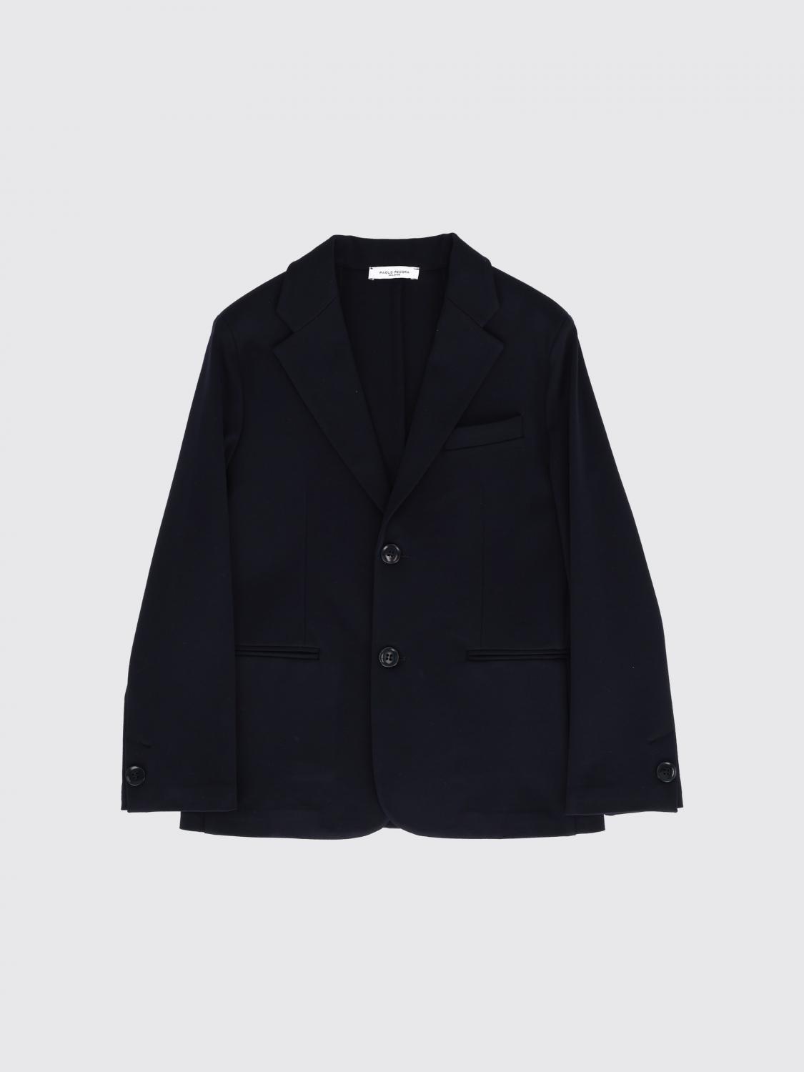PAOLO PECORA JACKET: Jacket kids Paolo Pecora, Blue - Img 1