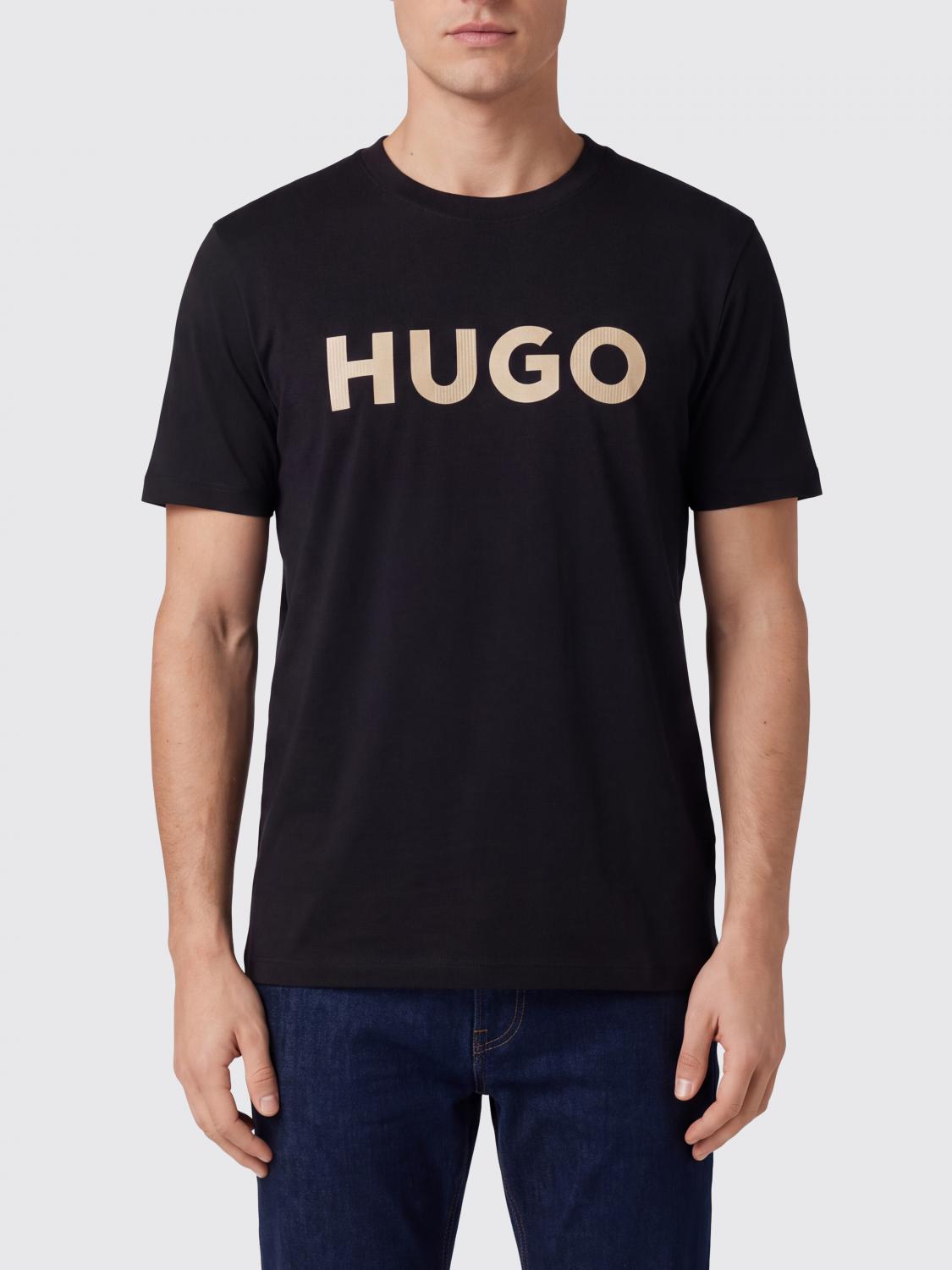 HUGO CAMISETA: Camiseta hombre Hugo, Negro - Img 1