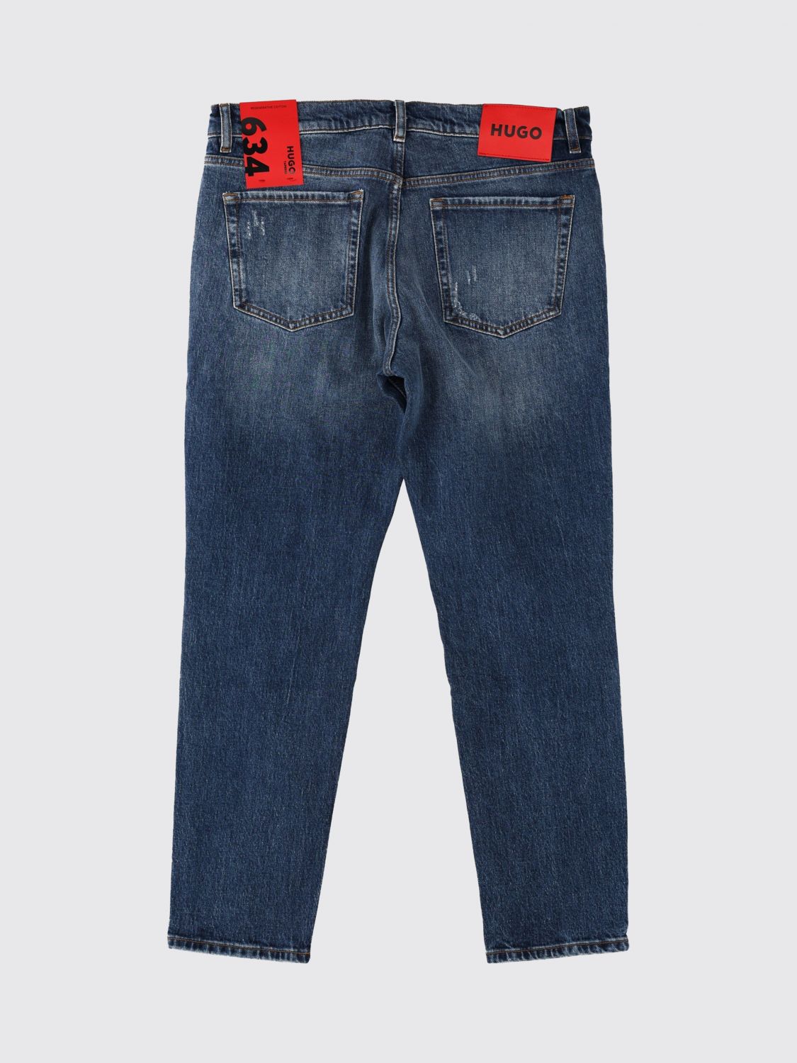 HUGO JEANS: Jeans men Hugo, Blue - Img 3