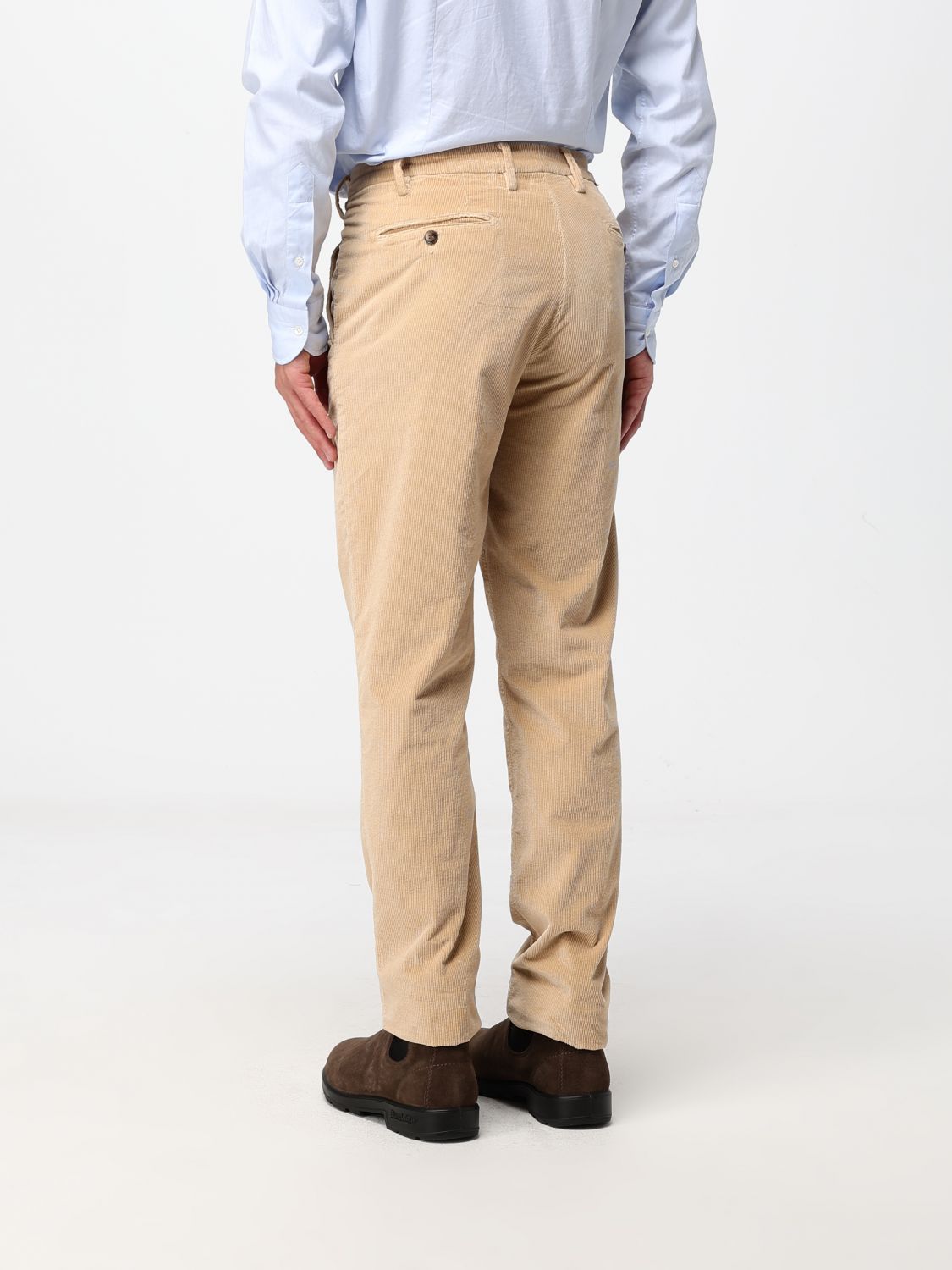 CANALI PANTS: Pants men Canali, Beige - Img 2