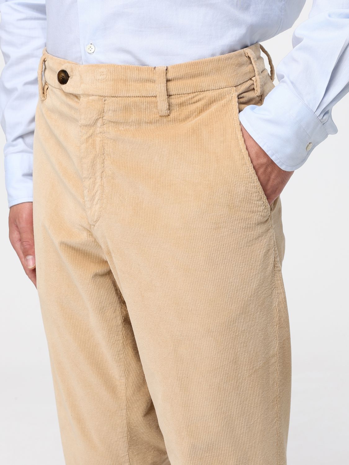 CANALI PANTS: Pants men Canali, Beige - Img 3