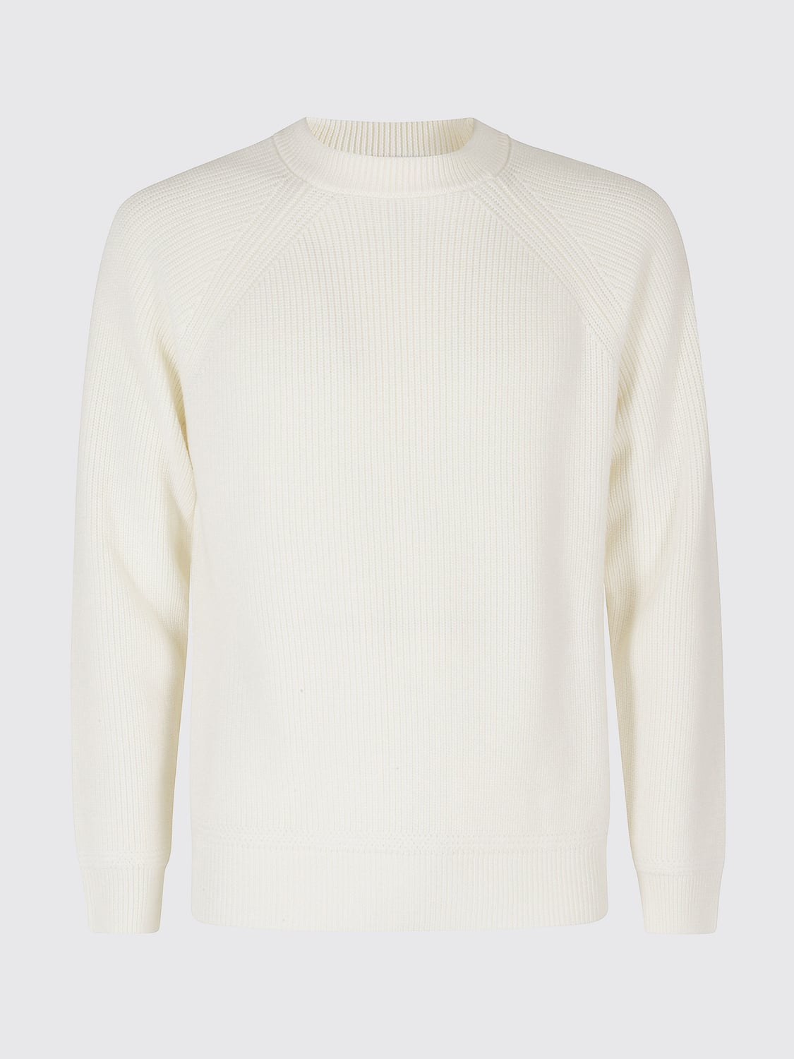 SEBAGO SWEATER: Crewneck Jumper Sebago in Pure Wool with Ribbed Trims, White - Img 2