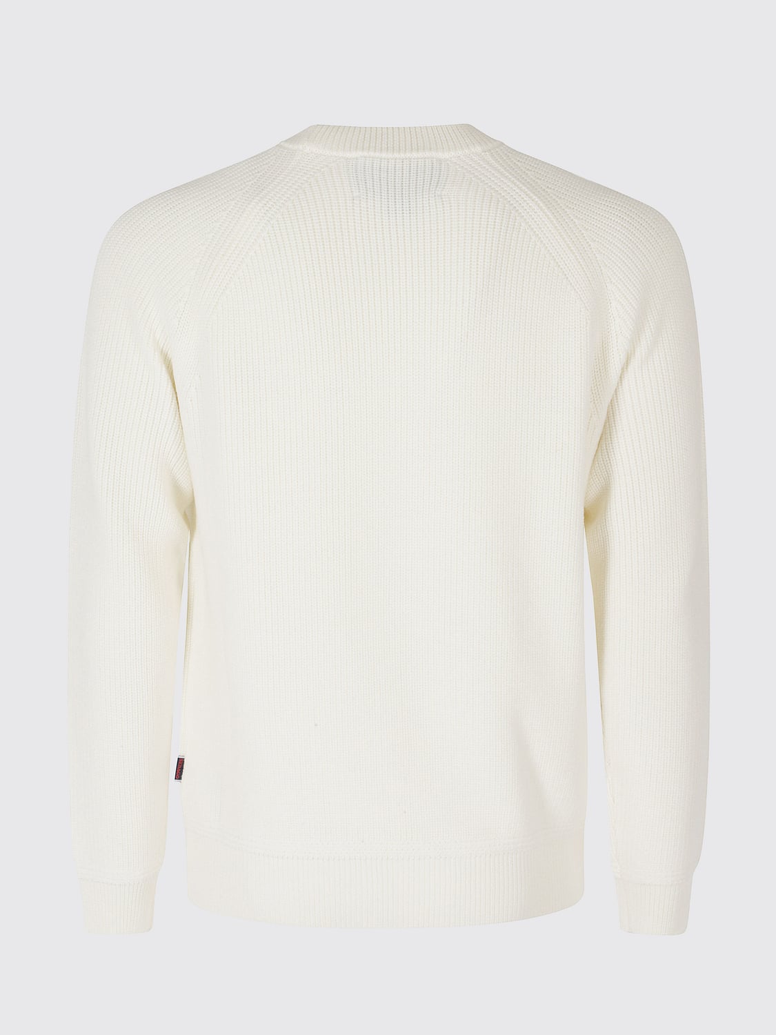 SEBAGO SWEATER: Crewneck Jumper Sebago in Pure Wool with Ribbed Trims, White - Img 3