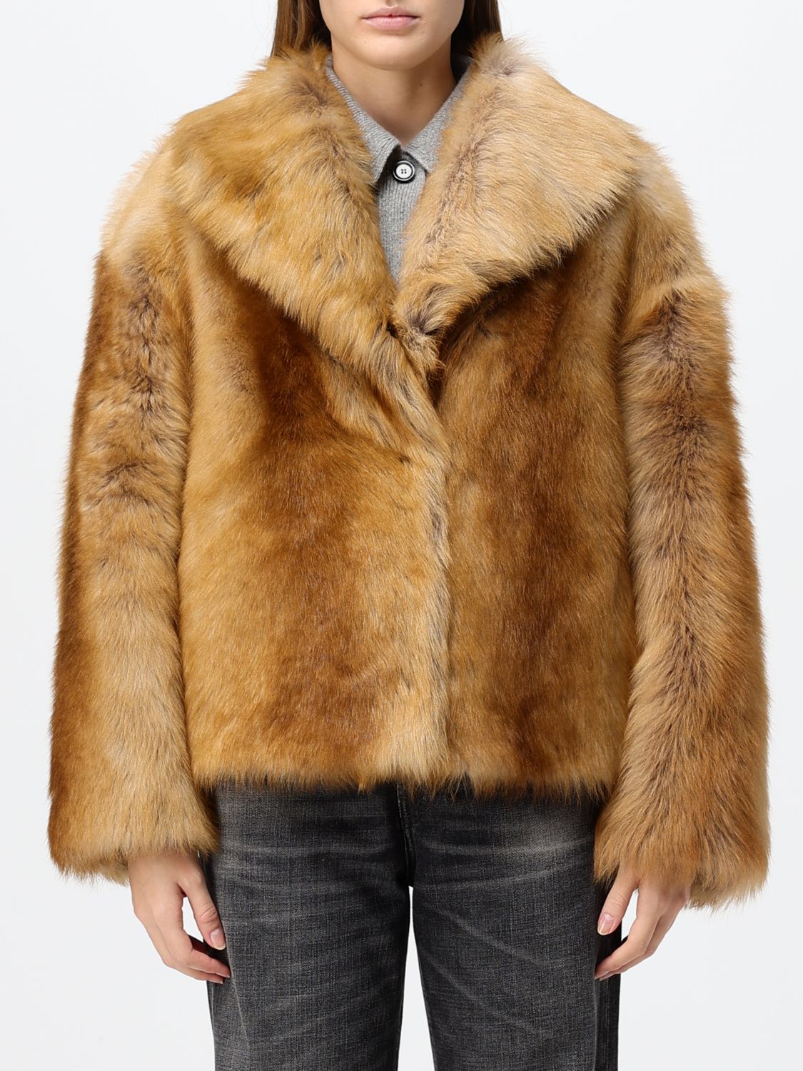 SALVATORE SANTORO JACKE: Jacke damen Salvatore Santoro, Braun - Img 1