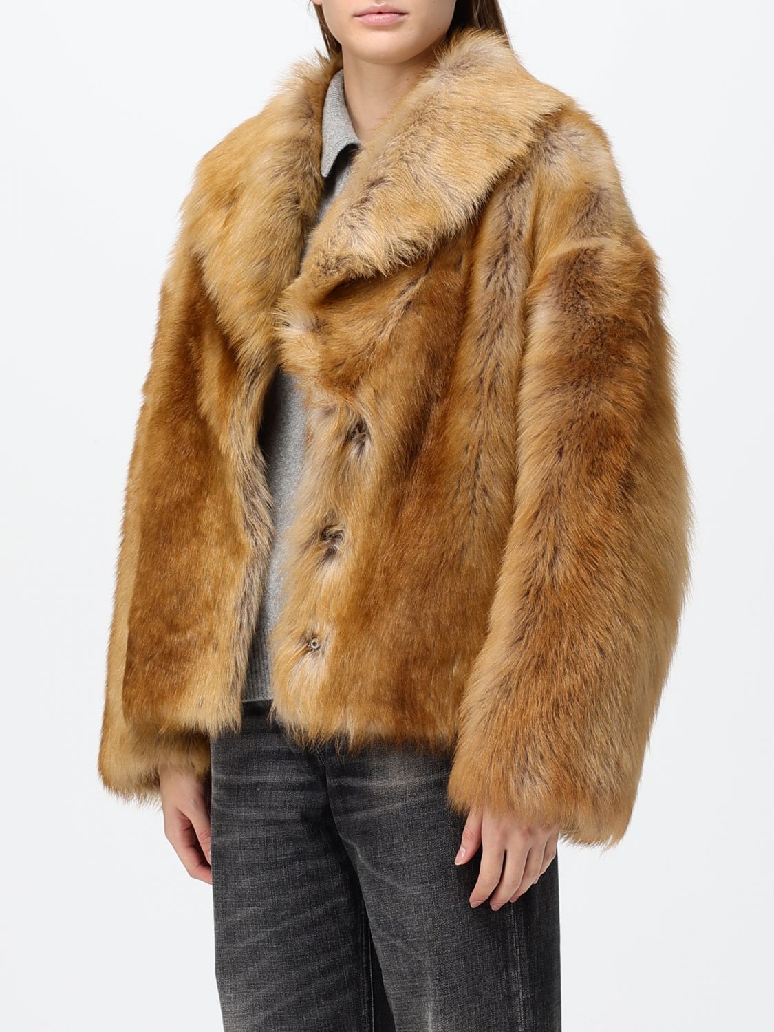 SALVATORE SANTORO JACKE: Jacke damen Salvatore Santoro, Braun - Img 3