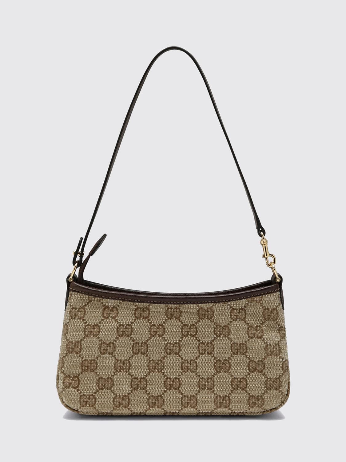 GUCCI MINITASCHE: Gossip Mini-Schultertasche Gucci aus GG Supreme Canvas, Braun - Img 2
