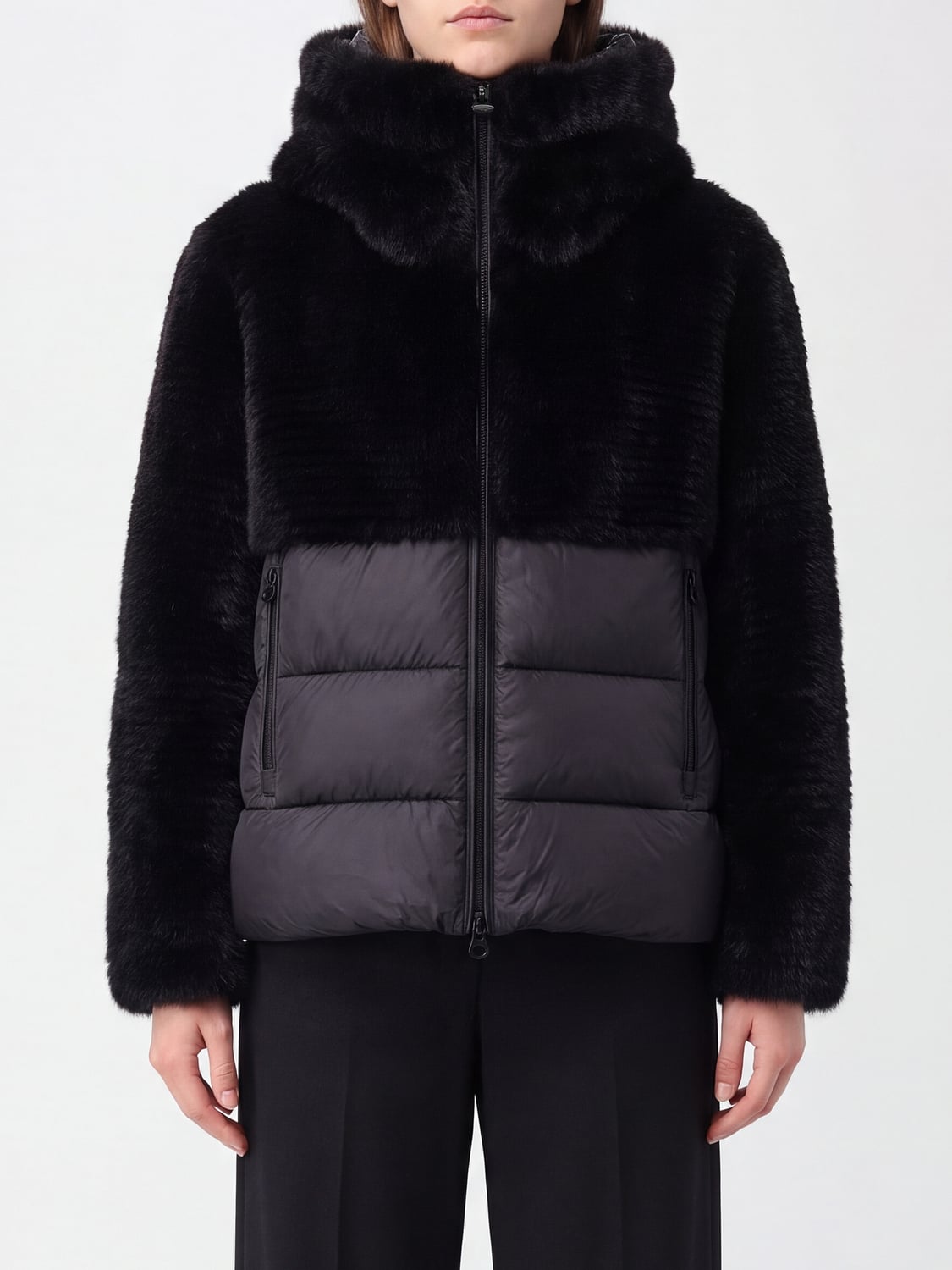 BLAUER JACKET: Jacket woman Blauer, Black - Img 1