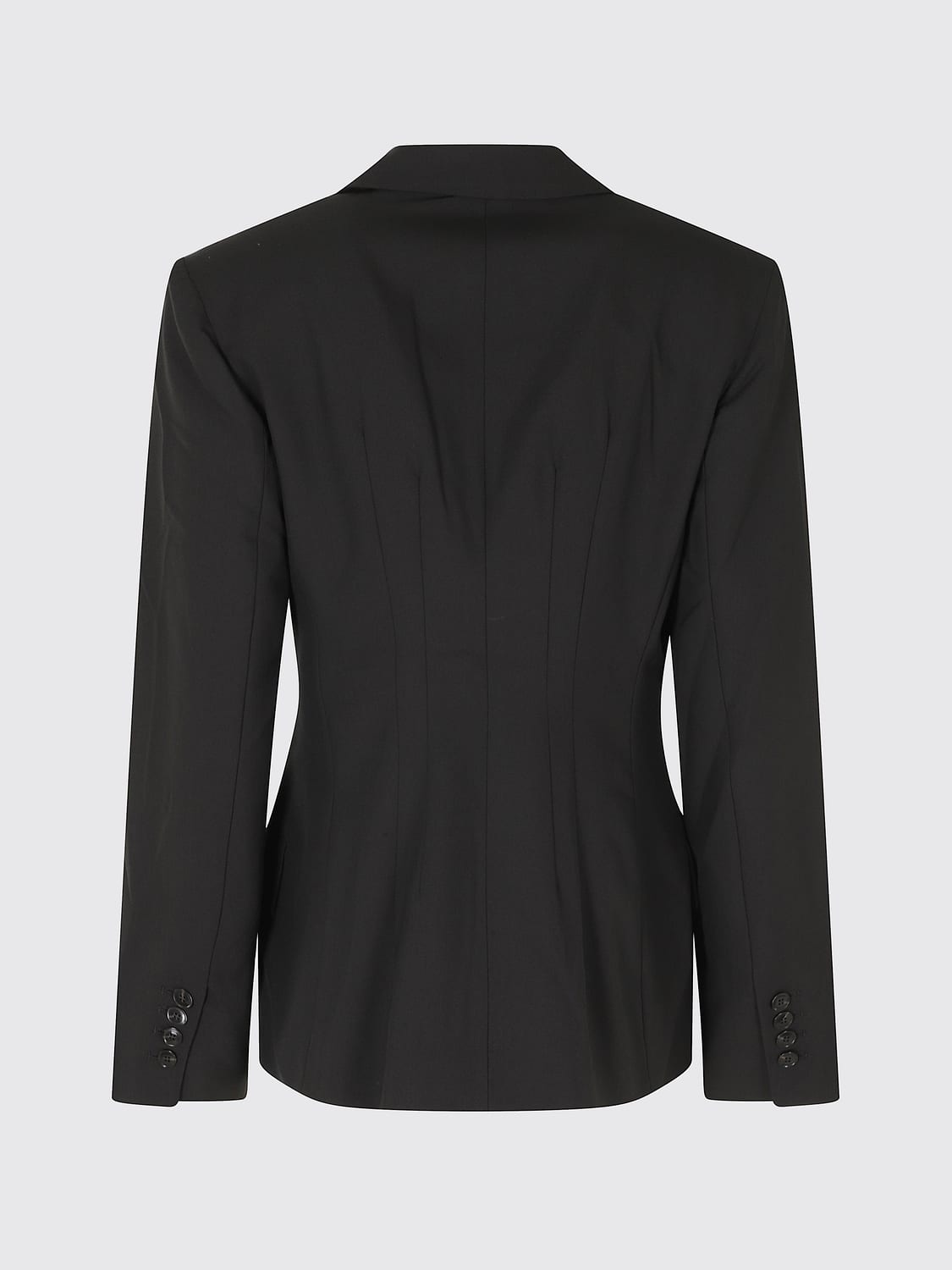 HERSKIND JACKET: Slim Fit Single-Breasted One-Button Blazer Herskind, Black - Img 3