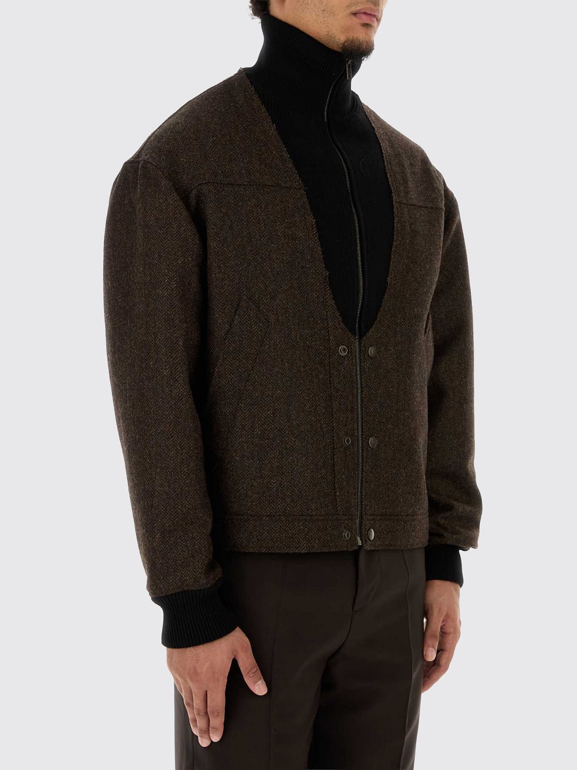 MAISON MARGIELA GIACCA: Giacca uomo Maison Margiela, Marrone - Img 1