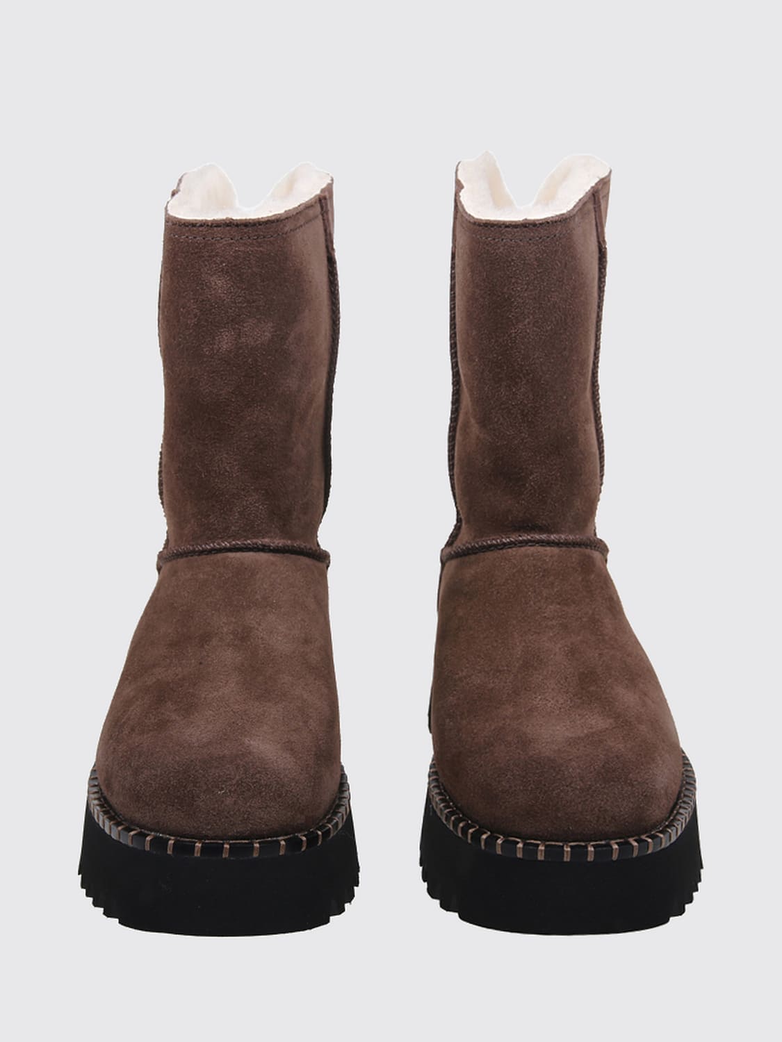 UGG BOOTS: Boots woman UGG, Brown - Img 2